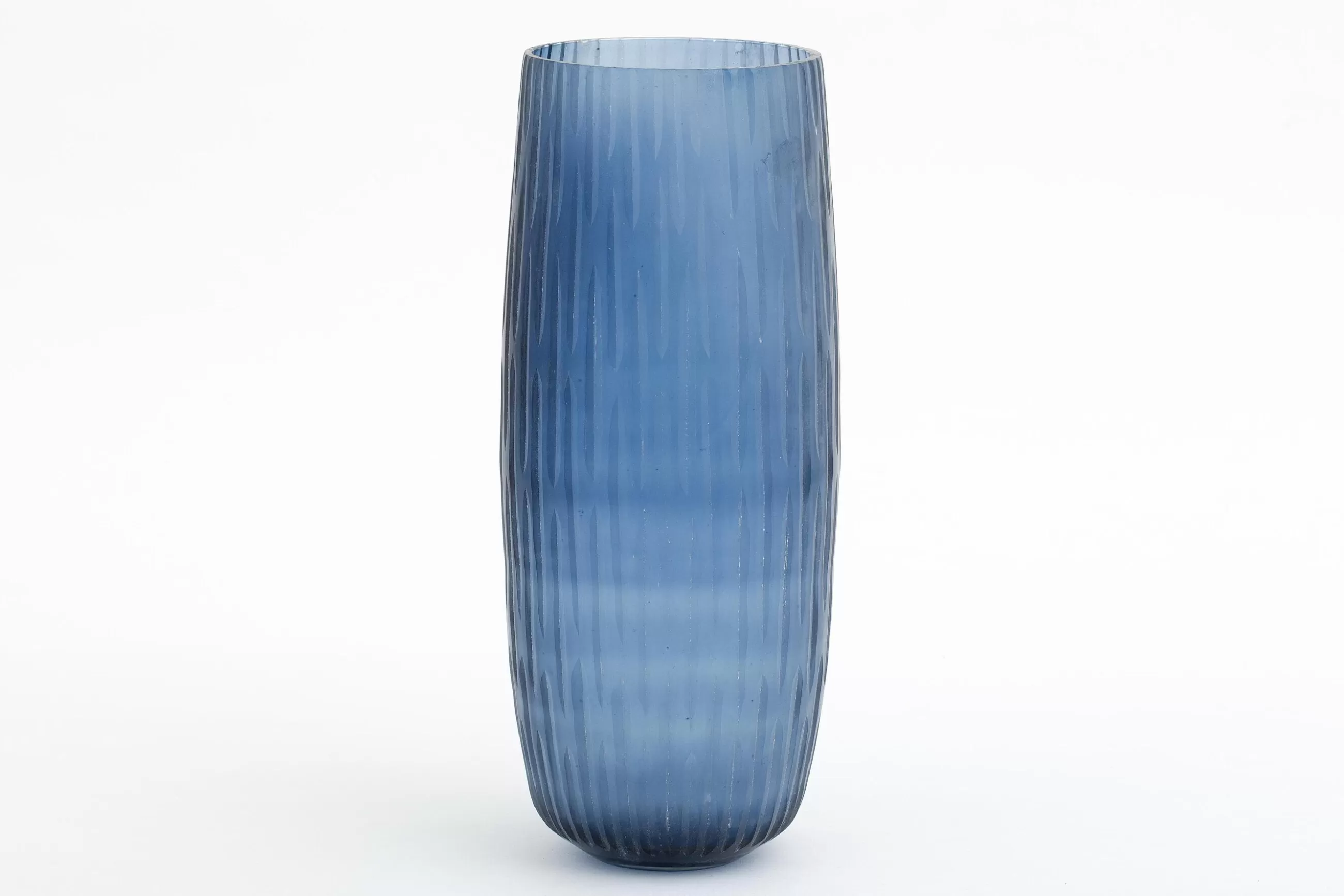 Flamant Arez, Vase, Verre, Bleu, L- Décoration