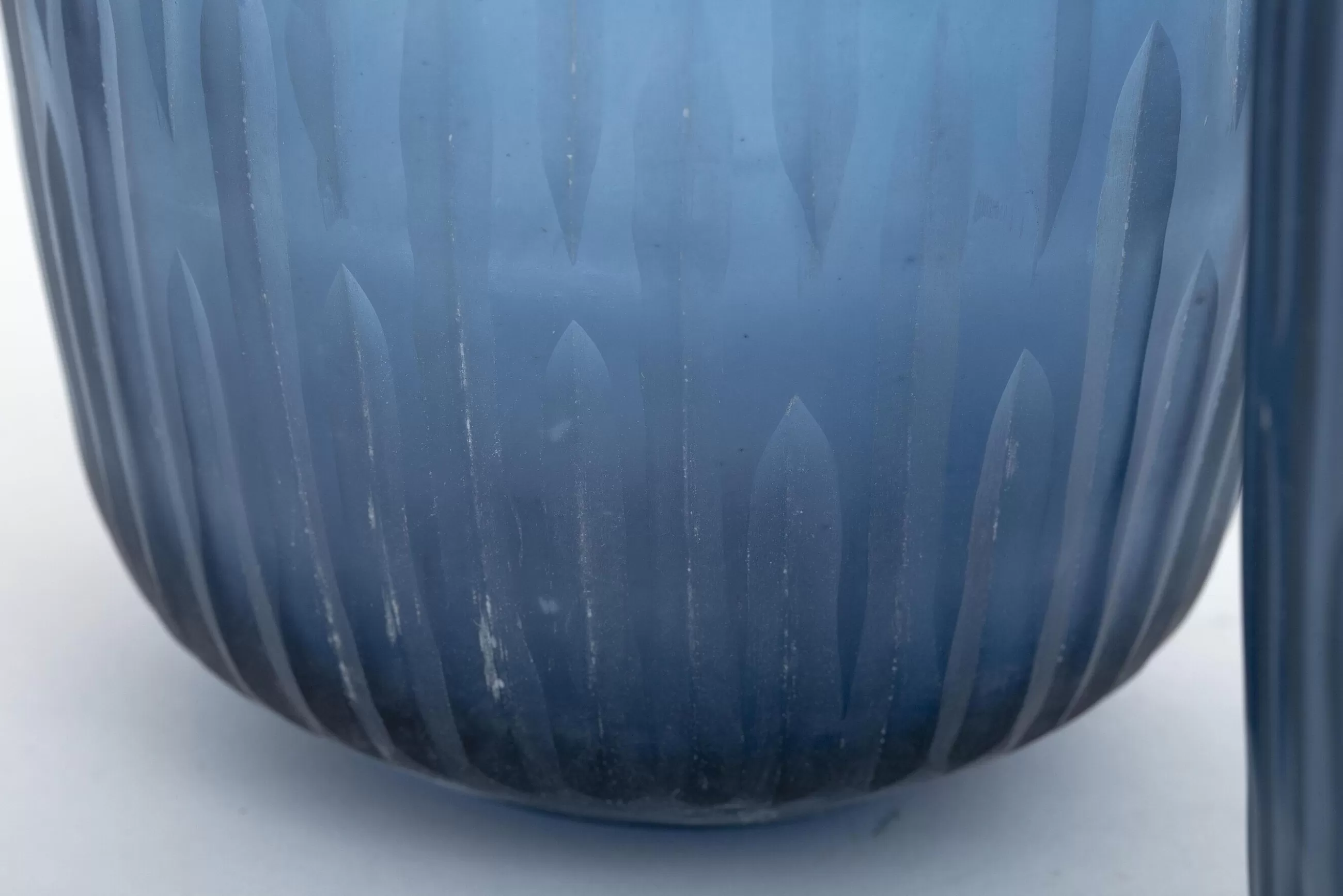 Flamant Arez, Vase, Verre, Bleu, L- Décoration