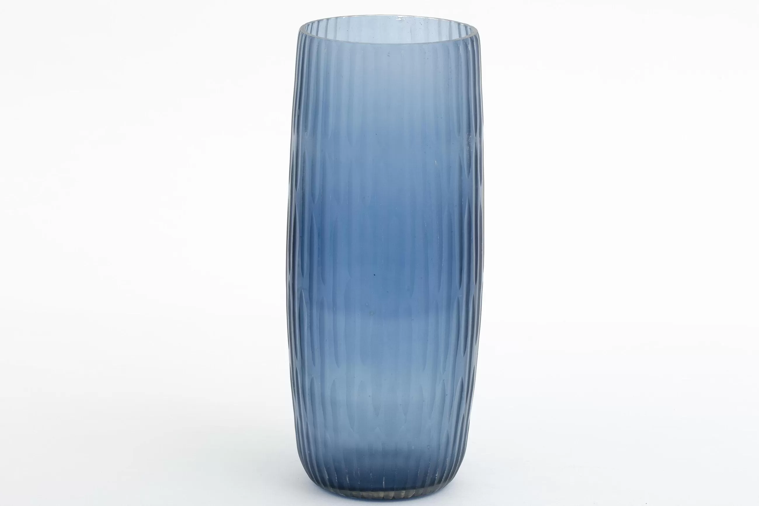 Flamant Arez, Vase, Verre, Bleu, M- Décoration