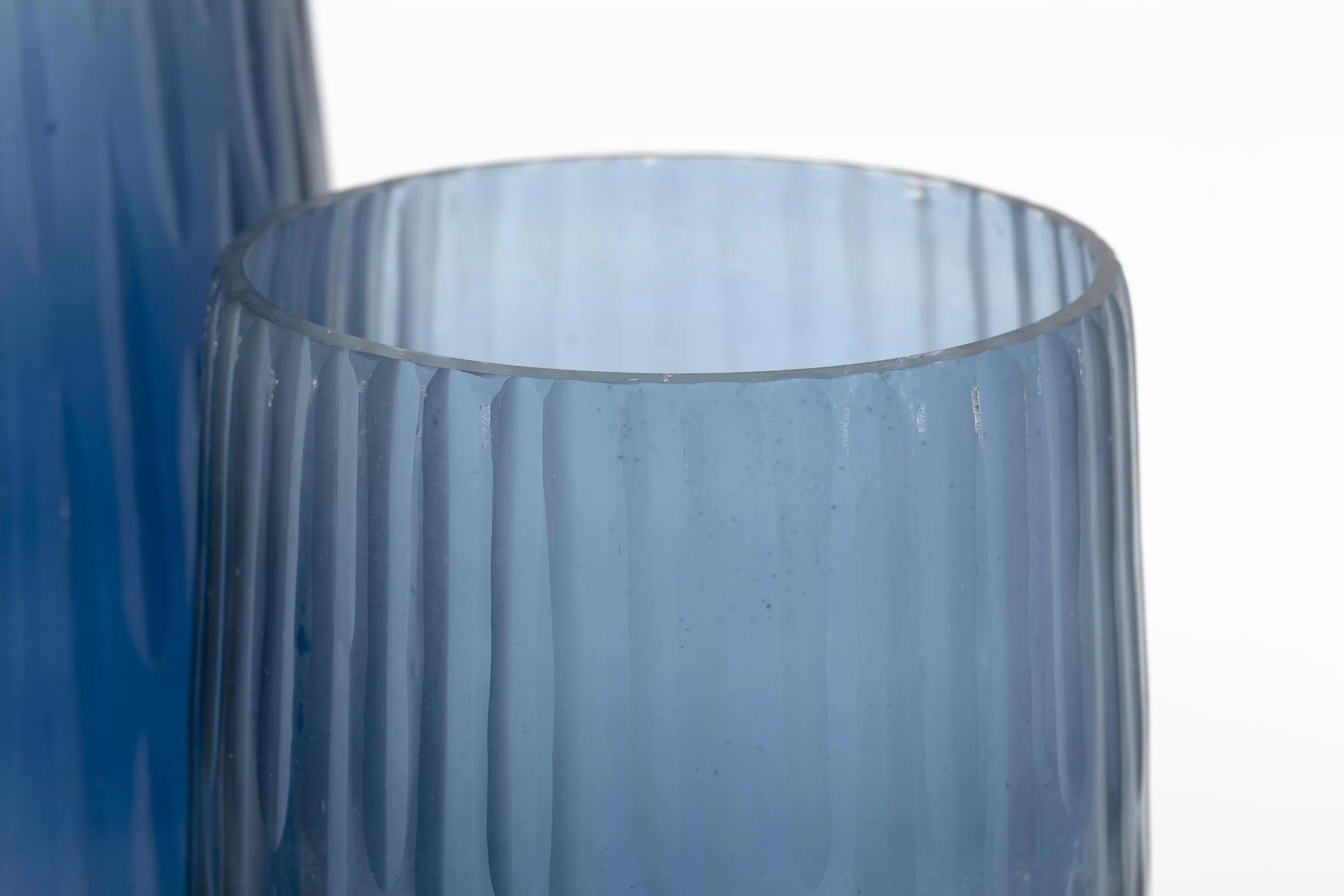 Flamant Arez, Vase, Verre, Bleu, M- Décoration