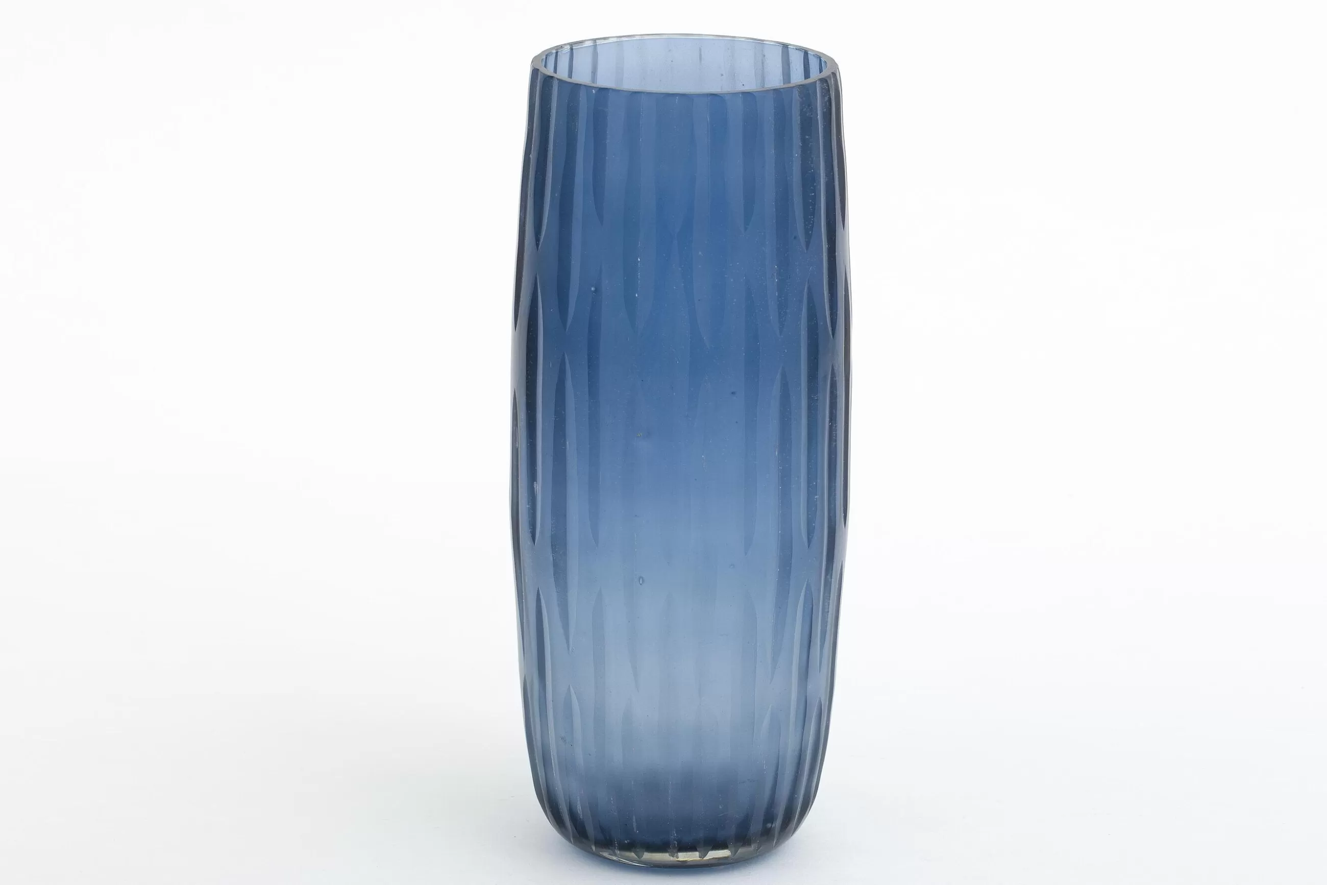 Flamant Arez, Vase, Verre, Bleu, S- Décoration