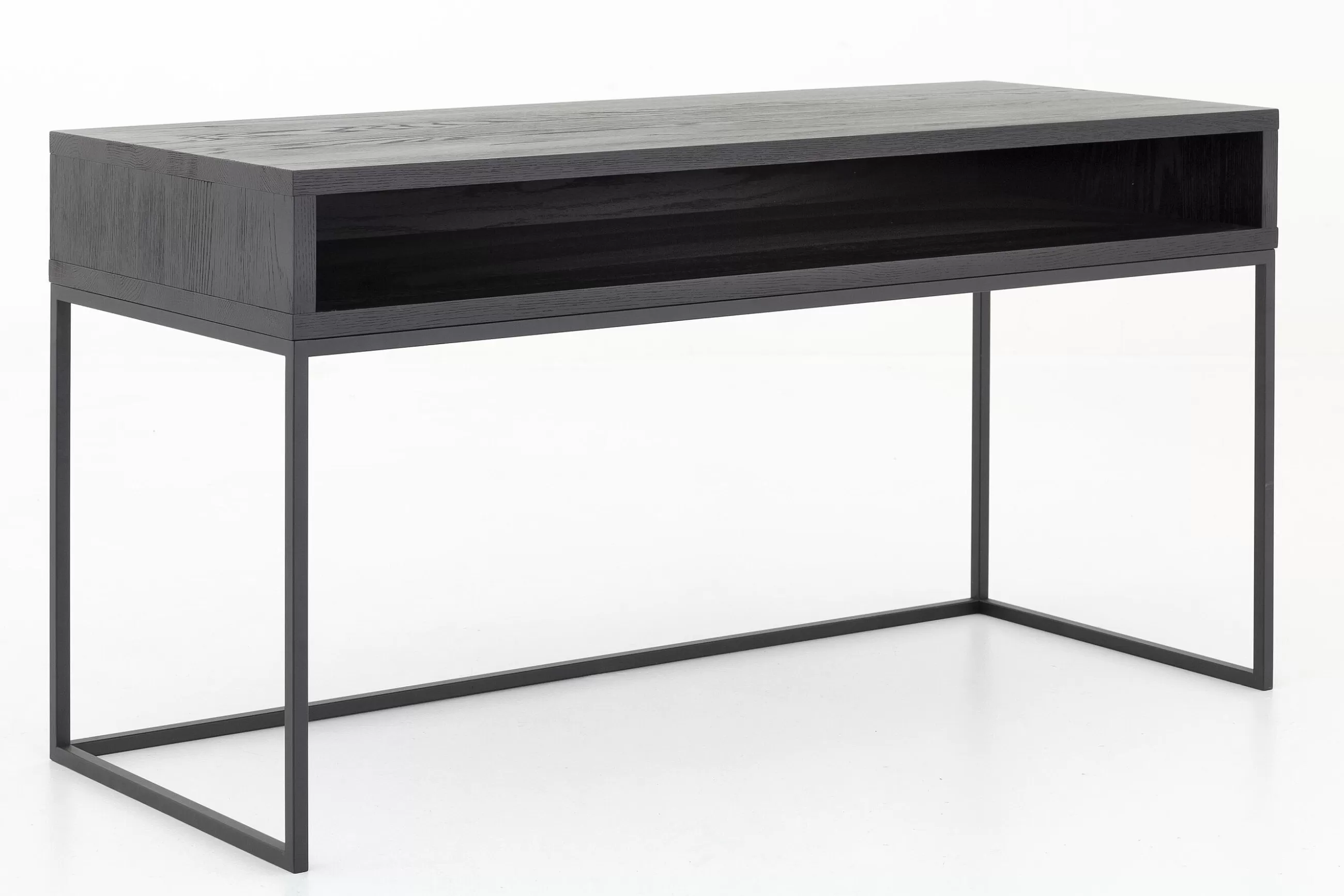 Flamant Armand, Bureau, Chene Noir Et Metal- Bureaux