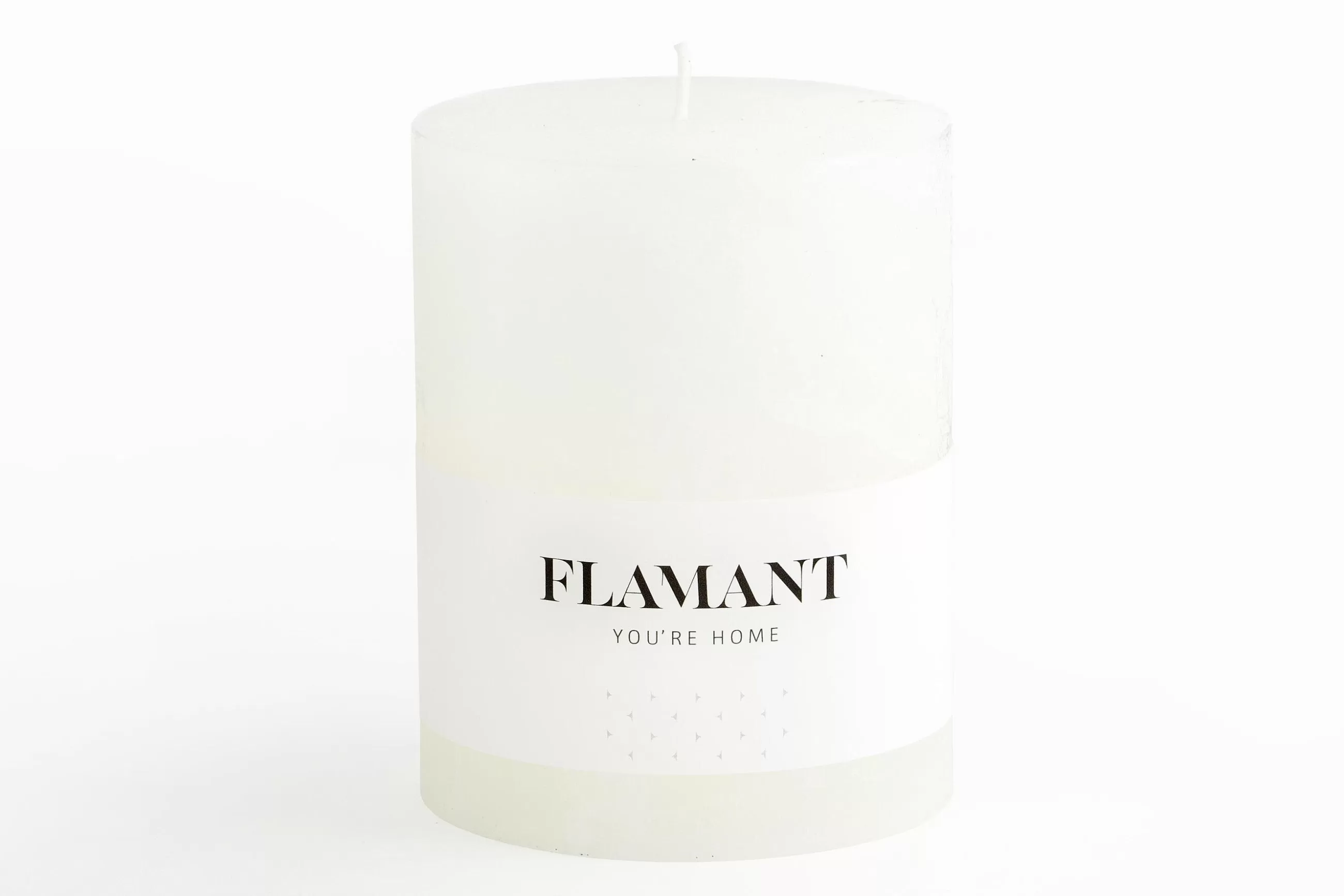 Flamant Beth, Bougie, Couleur Blanc, 9X11,5Cm- Décoration