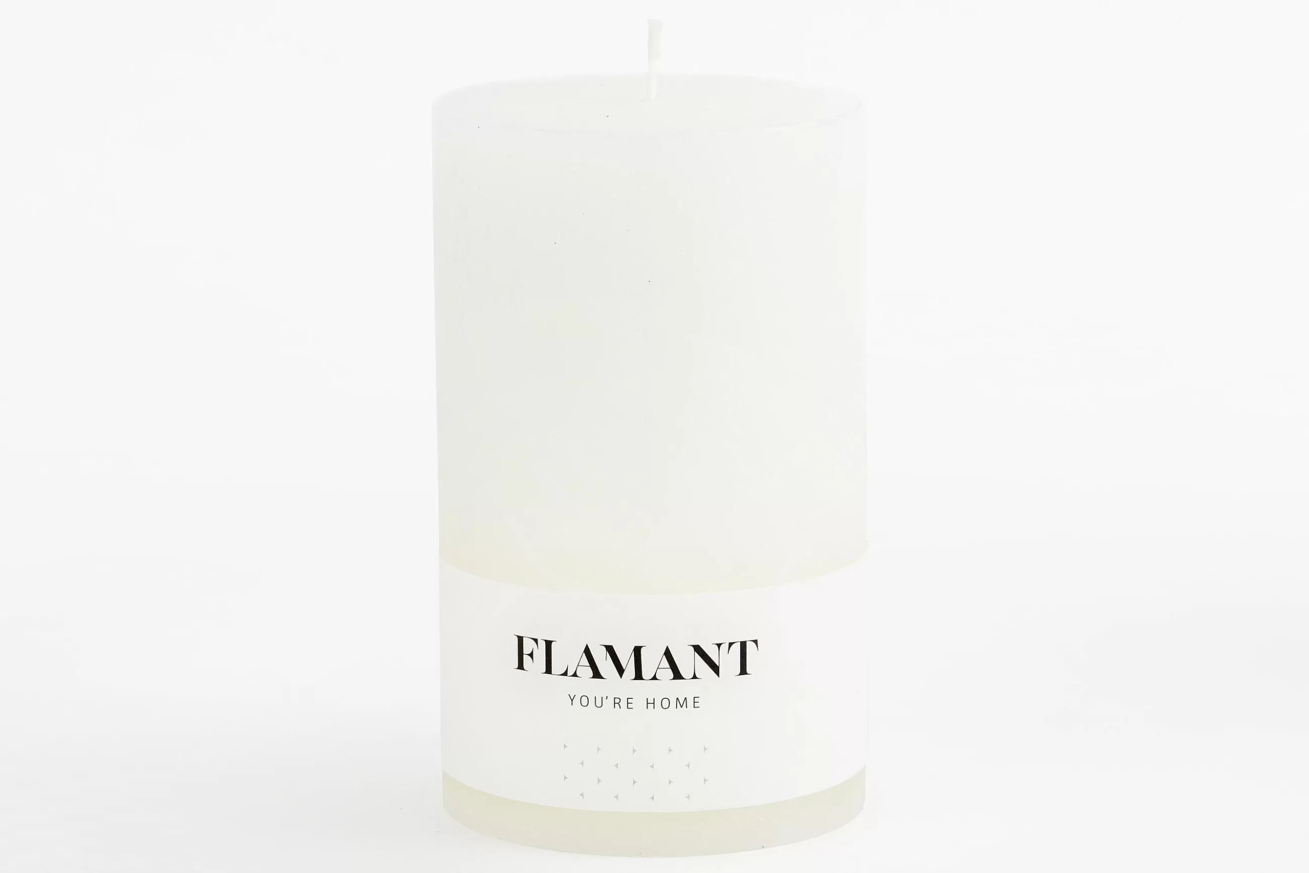 Flamant Beth, Bougie, Couleur Blanc, 9X15Cm- Décoration