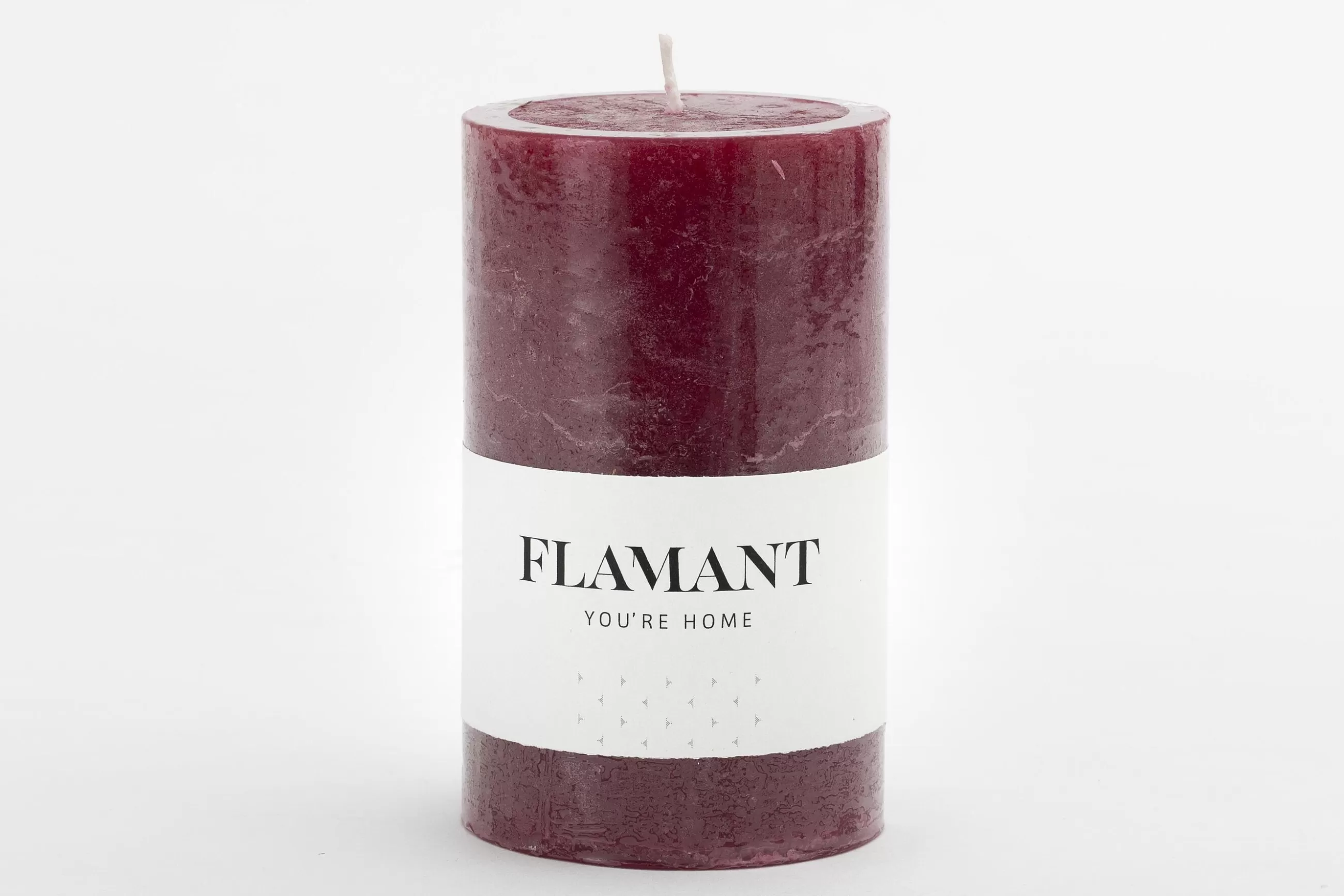 Flamant Beth, Bougie, Couleur Rouge Balmoral, 7X11,5Cm- Fete Des Meres