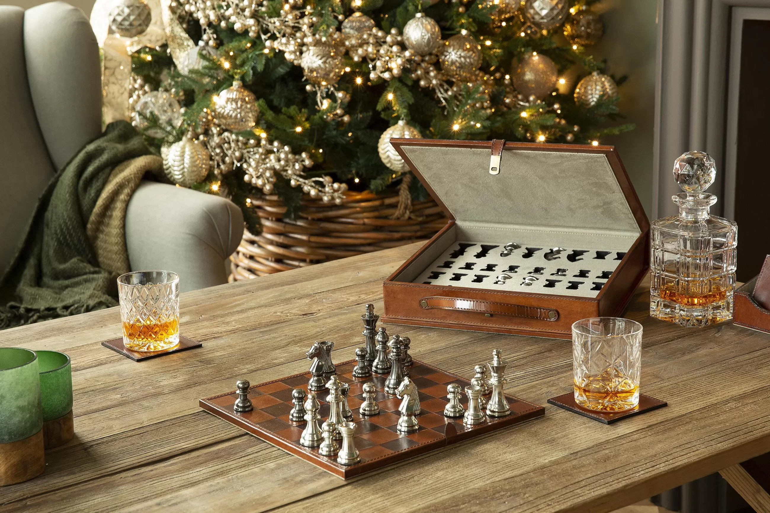 Flamant Bogart, Verre A Whisky, Coupe A La Main, Set De 6- Lunettes