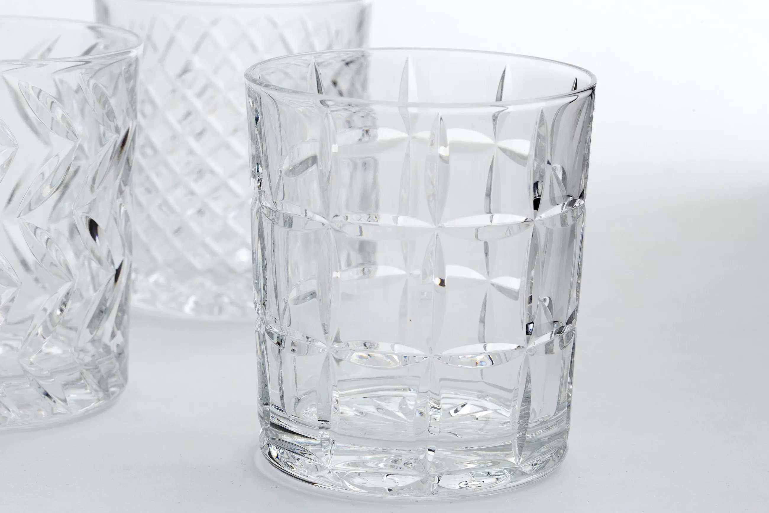 Flamant Bogart, Verre A Whisky, Coupe A La Main, Set De 6- Lunettes