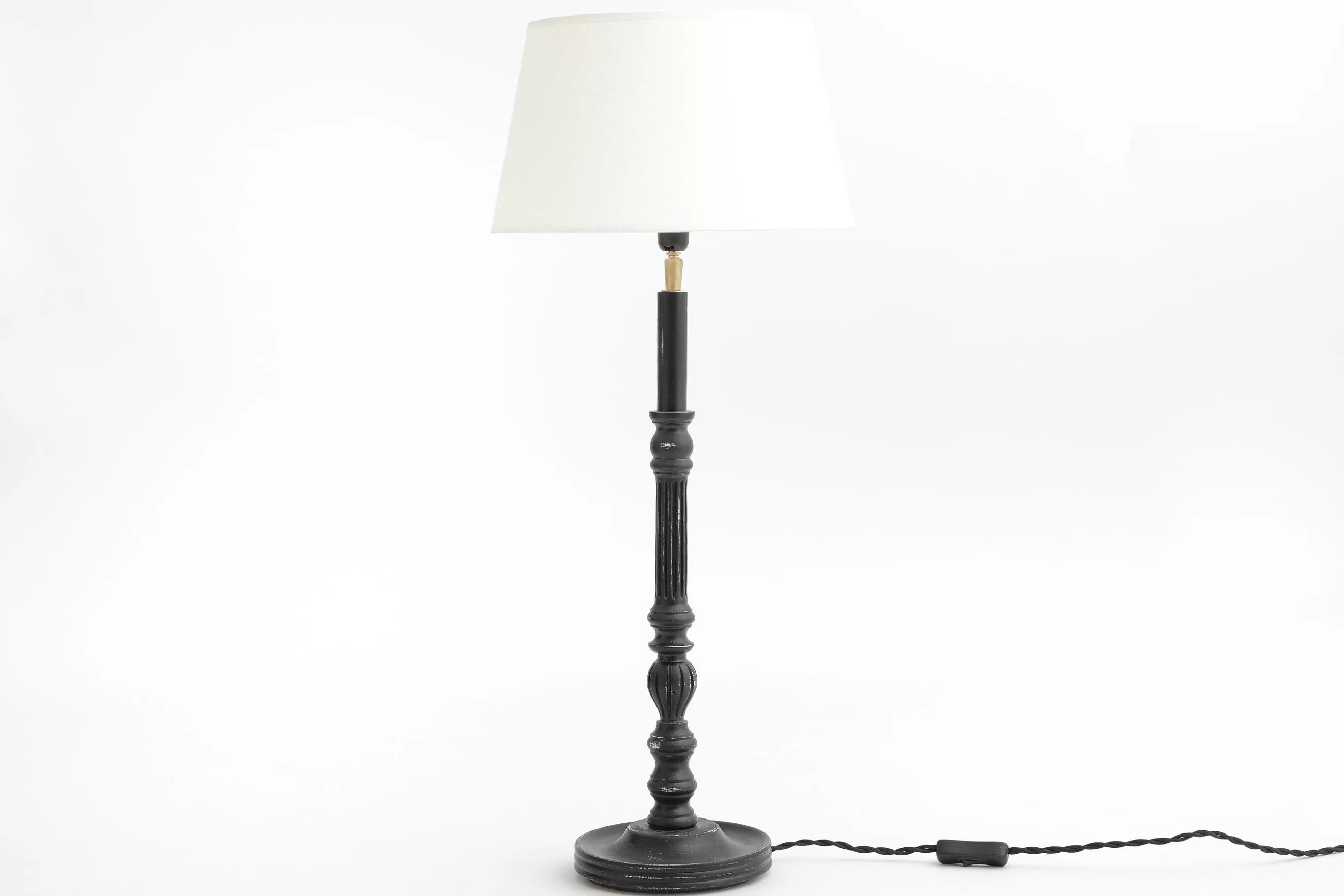 Flamant Boston, Lampe De Table, Noir- Eclairage