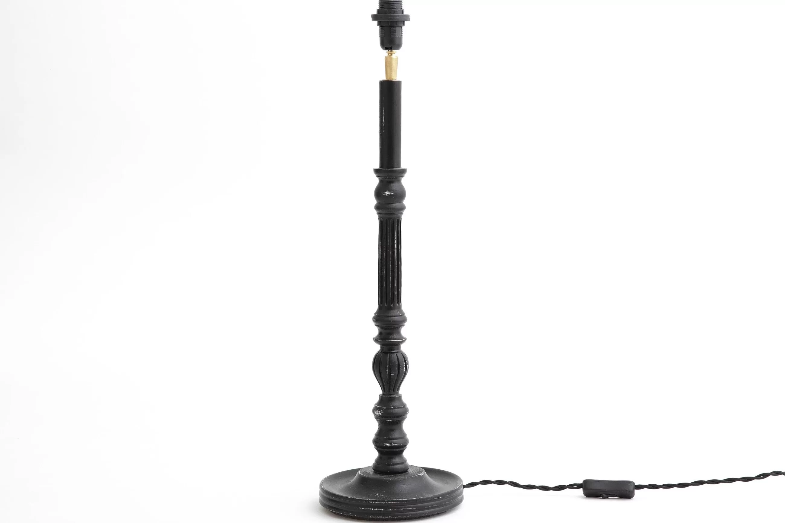 Flamant Boston, Lampe De Table, Noir- Eclairage