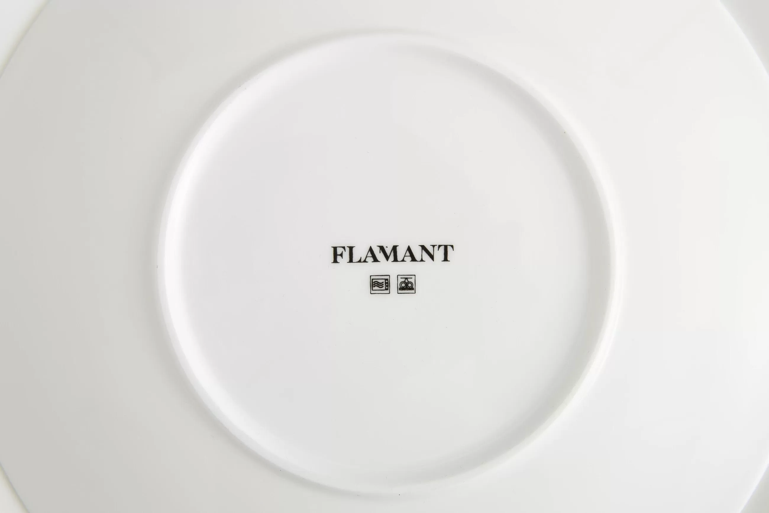 Flamant Cathy, Assiette A Pates, Bone China, Blanc- Assiettes, Plats Et Bols