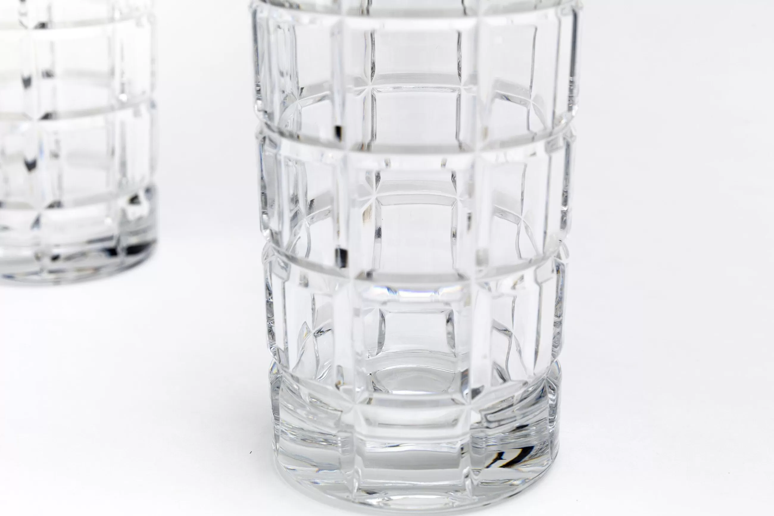 Flamant Chopin, Grand Verre, Coupe A La Main, Ensemble De 6- Lunettes