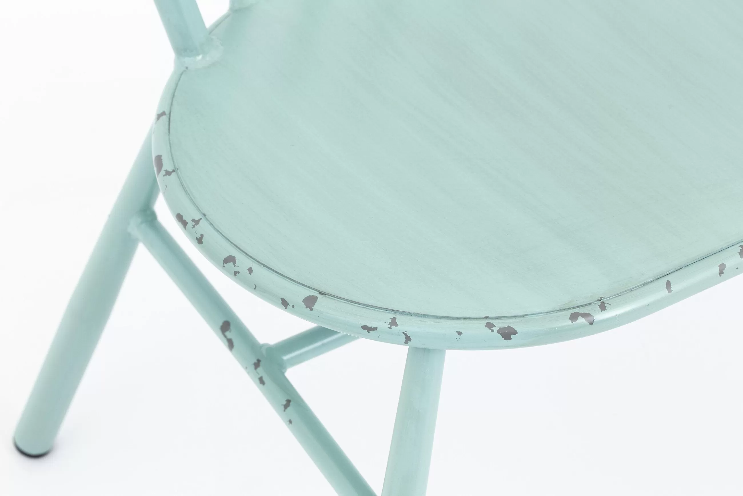 Flamant Claire, Banc De Jardin, Bleu Retro- Sièges De Jardin