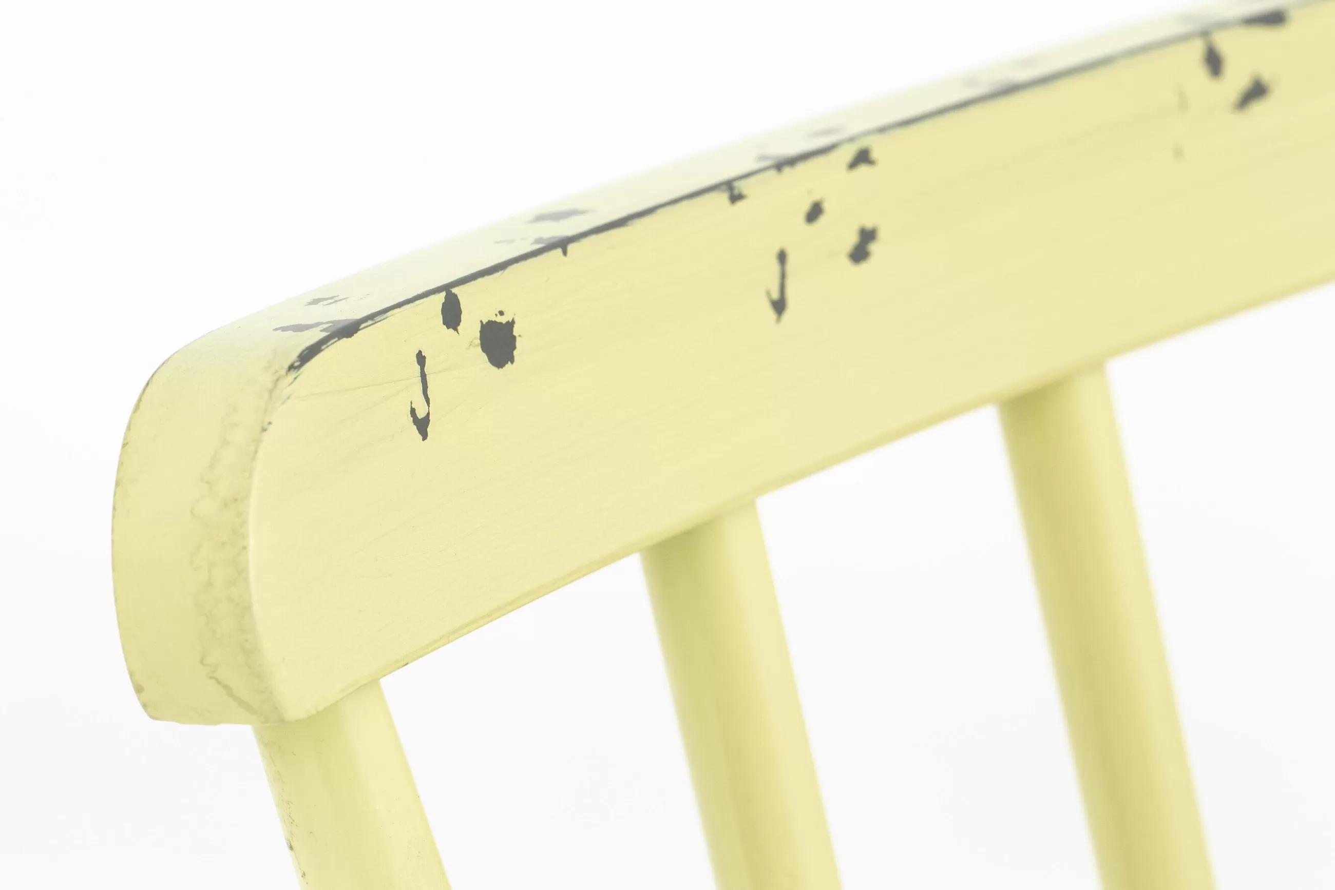 Flamant Claire, Banc De Jardin, Jaune Retro- Bancs De Jardin