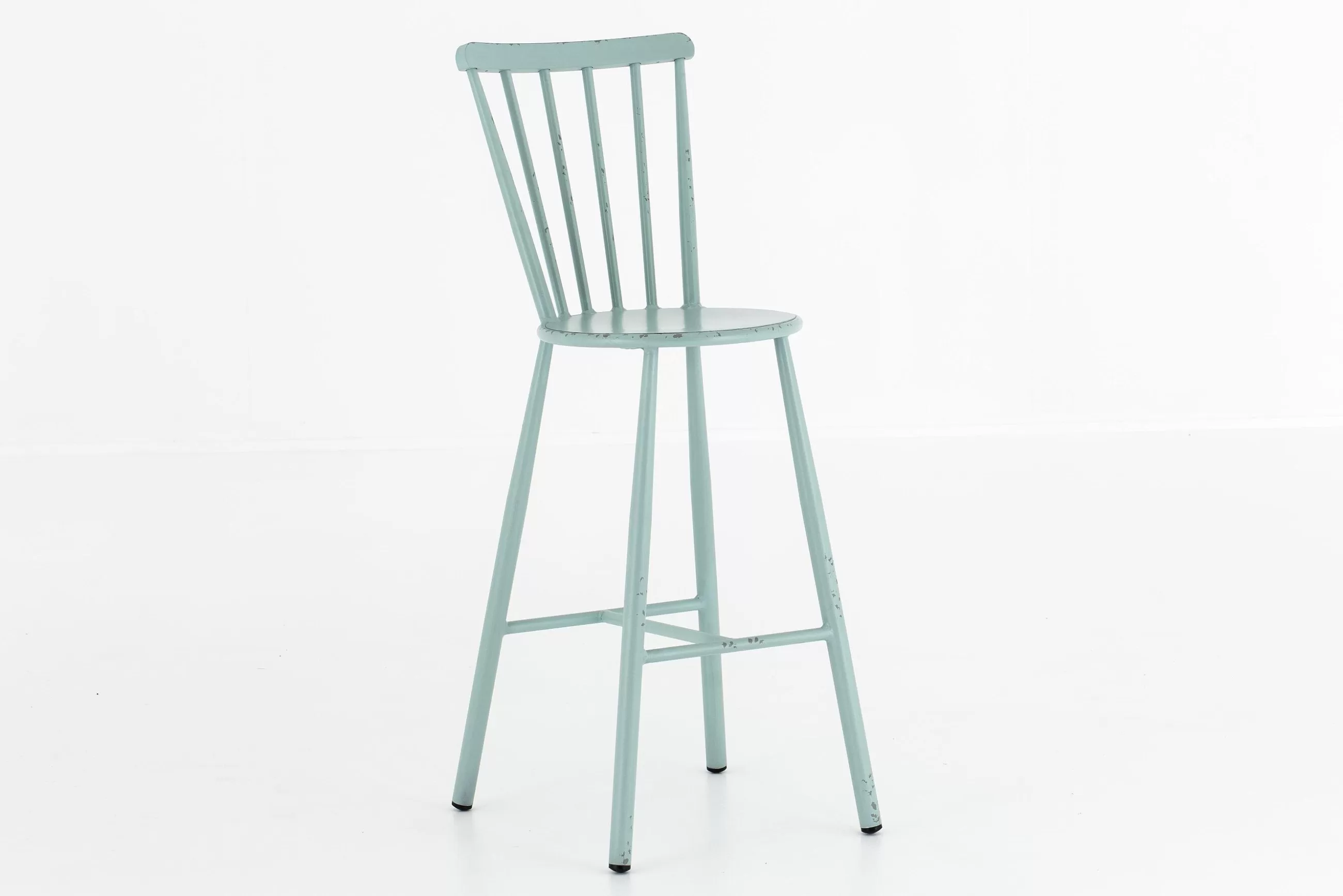 Flamant Claire, Chaise De Bar De Jardin, Bleu Retro- Chaises De Jardin