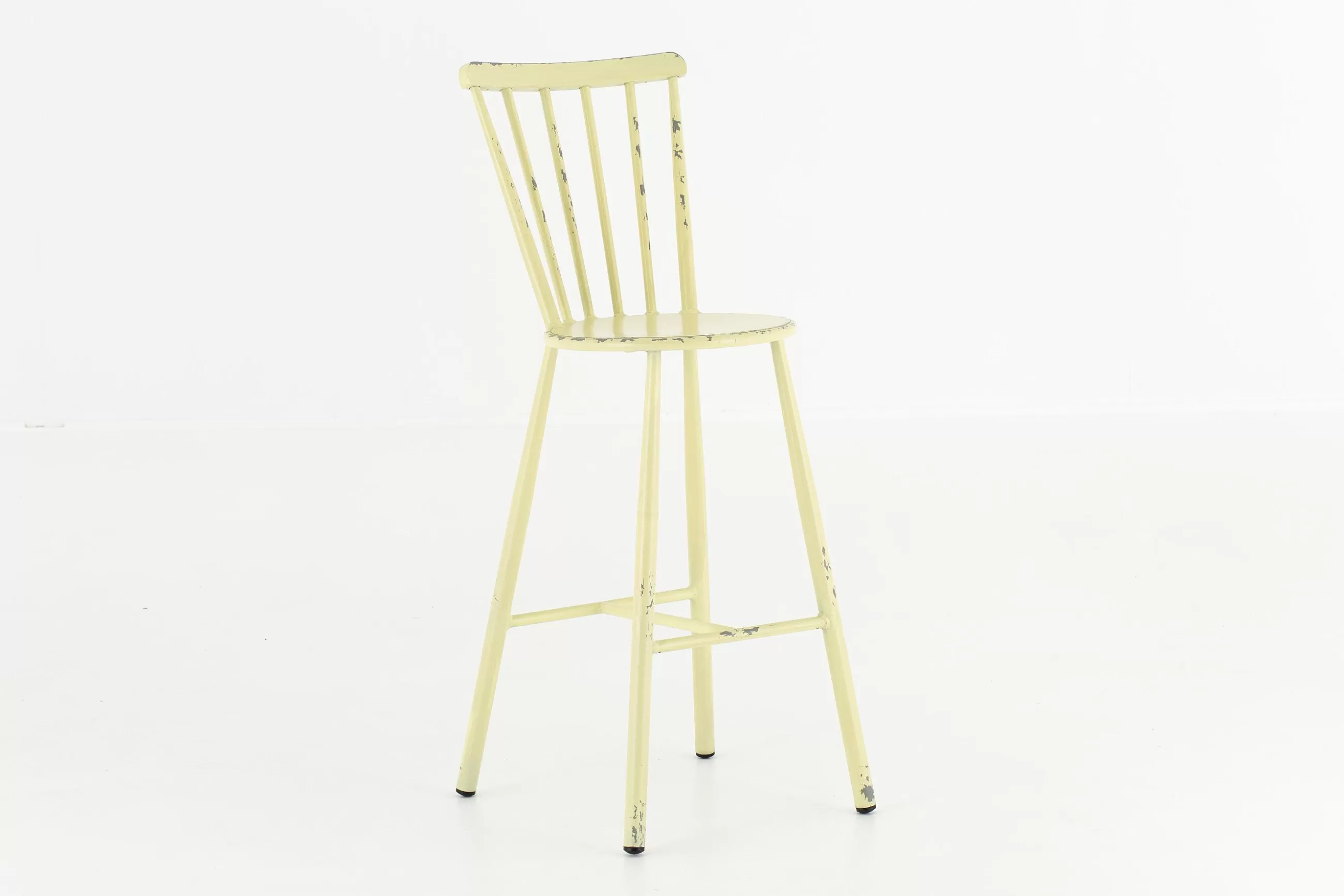 Flamant Claire, Chaise De Bar De Jardin, Jaune Retro- Chaises De Jardin