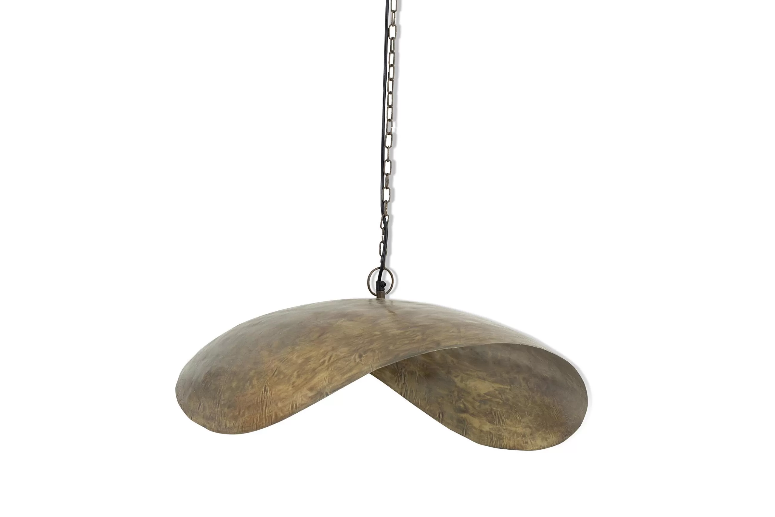 Flamant Cosi, Lampe A Suspension, Finition Laiton Antique, M- Eclairage