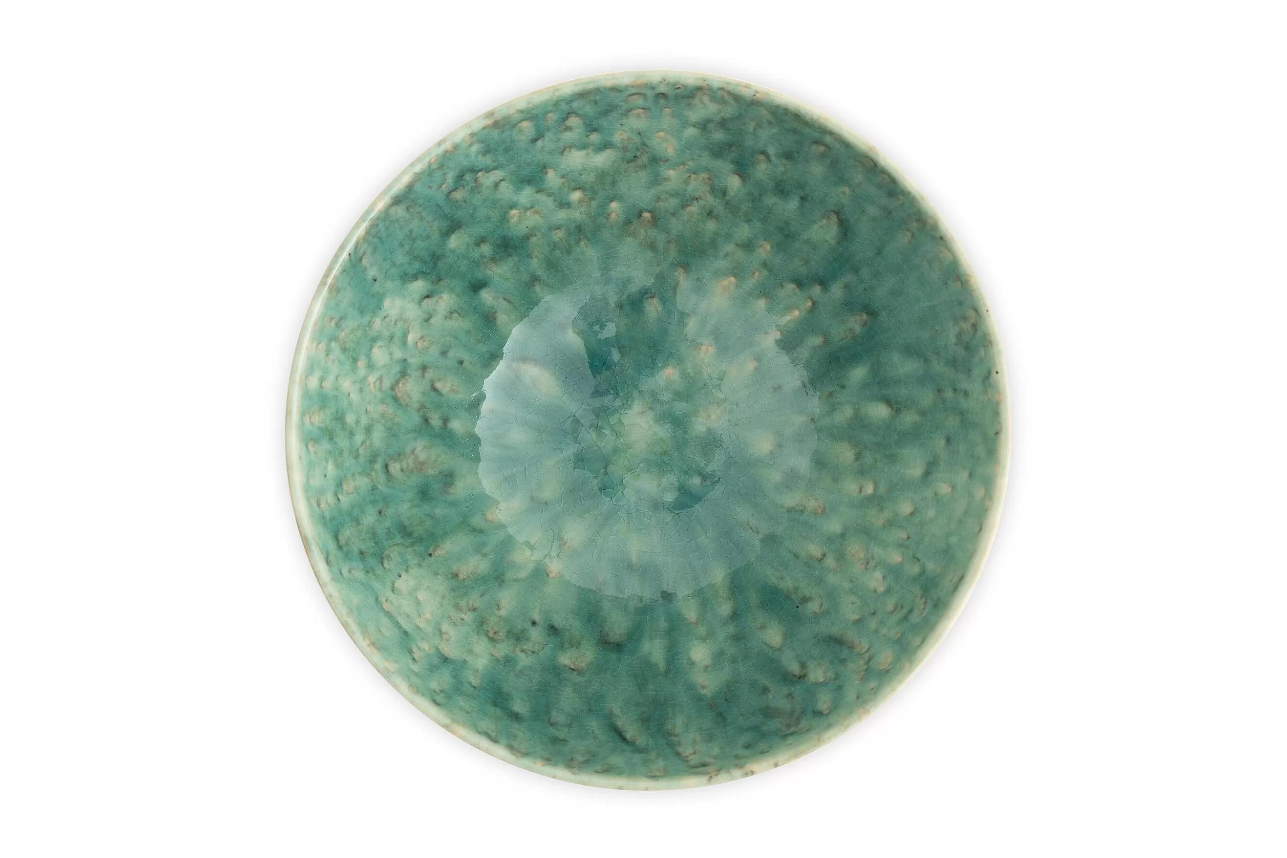 Flamant Cresta, Bol De Service, Ceramique, Turquoise, Rond, 24Cm- Assiettes, Plats Et Bols