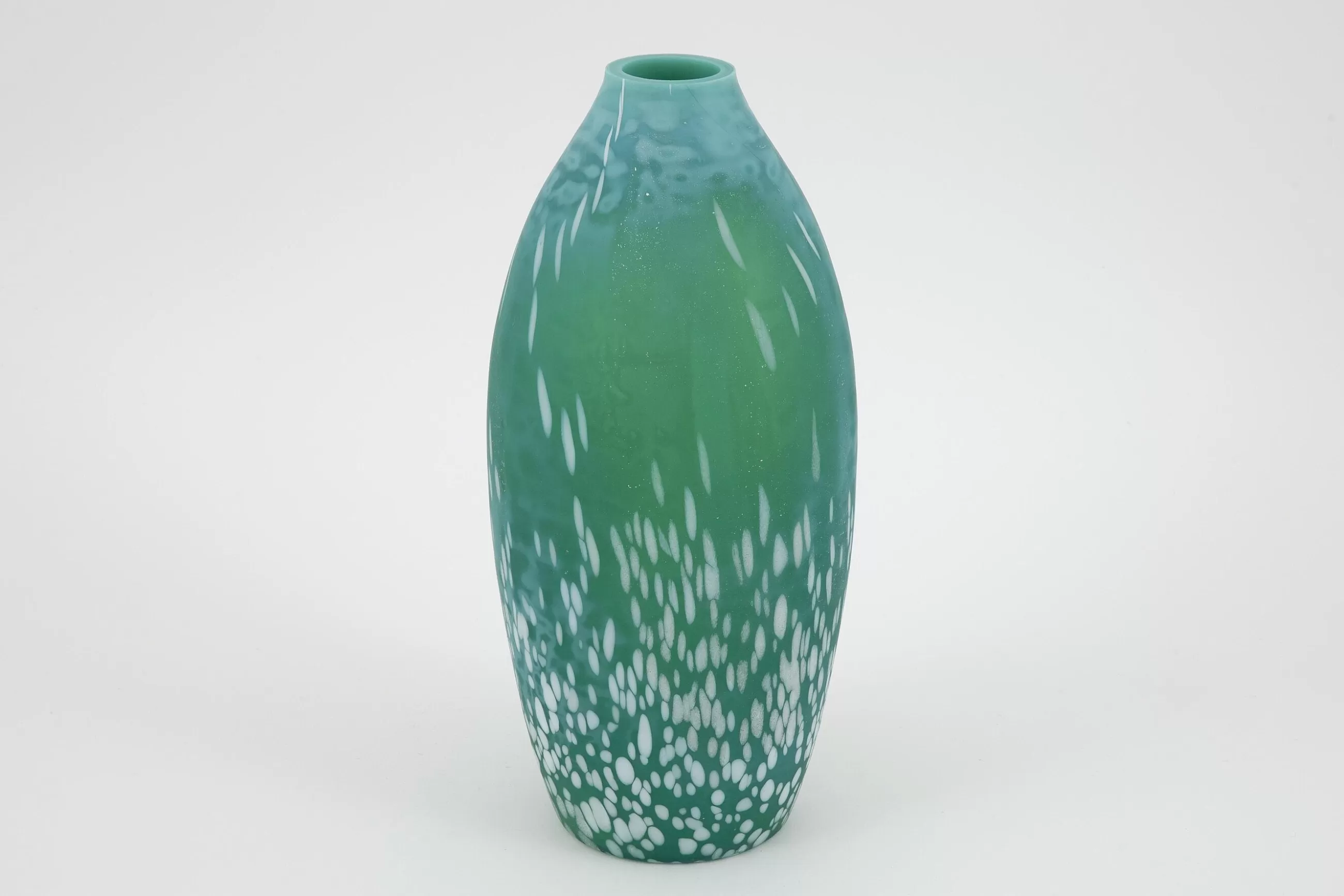 Flamant Dego, Vase, Verre, Turquoise, S- Décoration