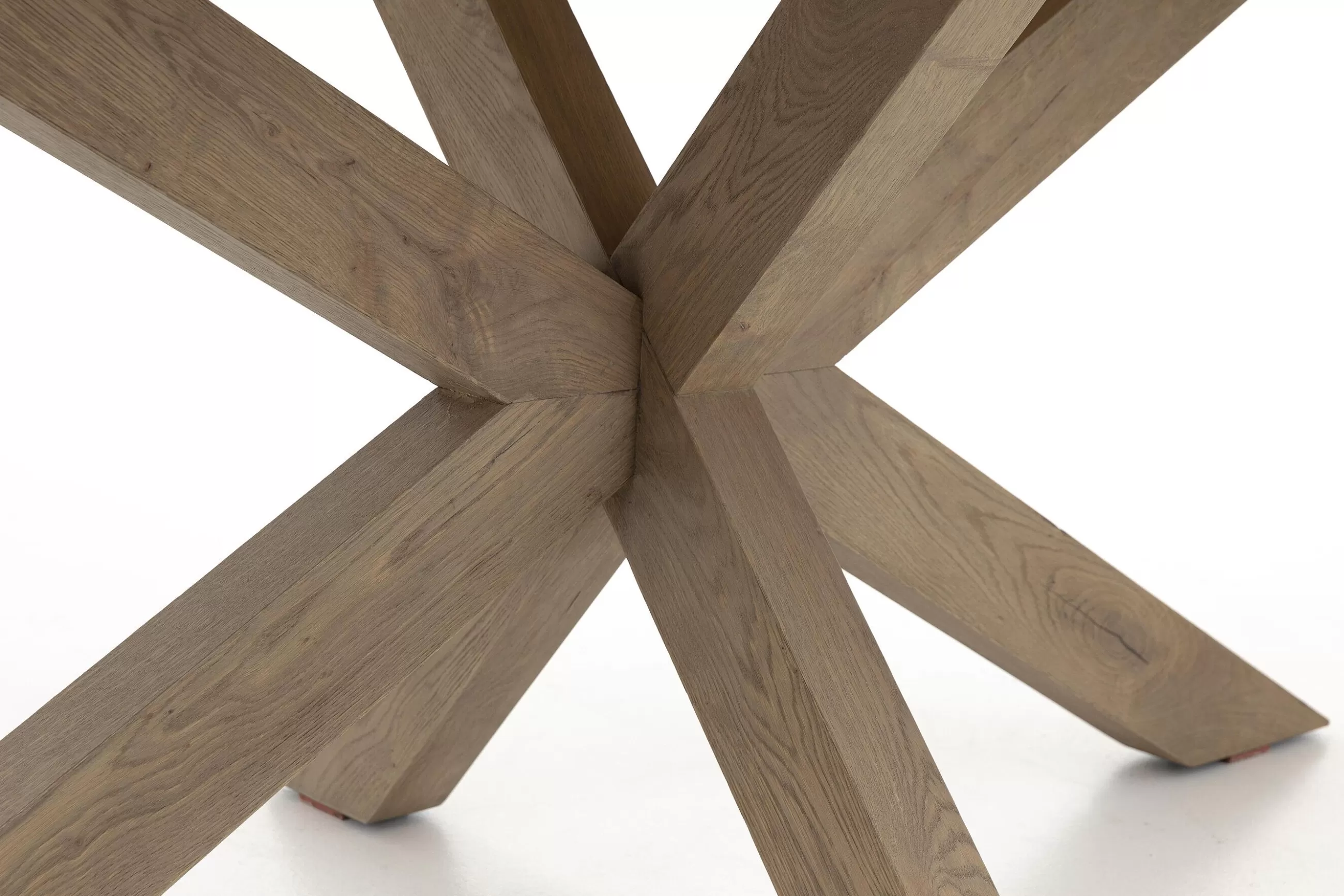Flamant Forino, Table A Manger, Chene Patine, 210 Cm, Modele 2- Tables A Manger
