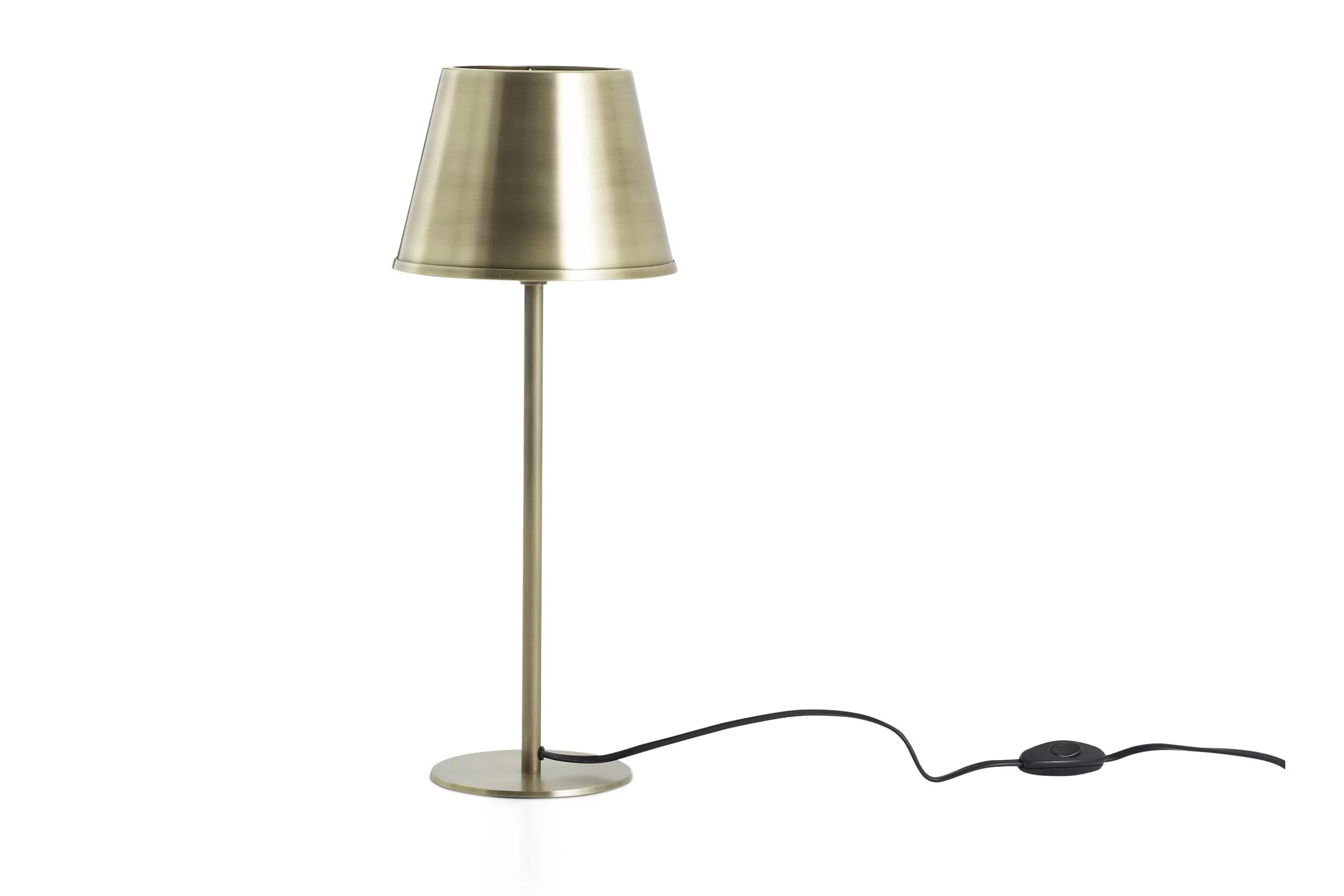 Flamant Itai, Lampe De Table Avec Abat-Jour, Laiton- Eclairage