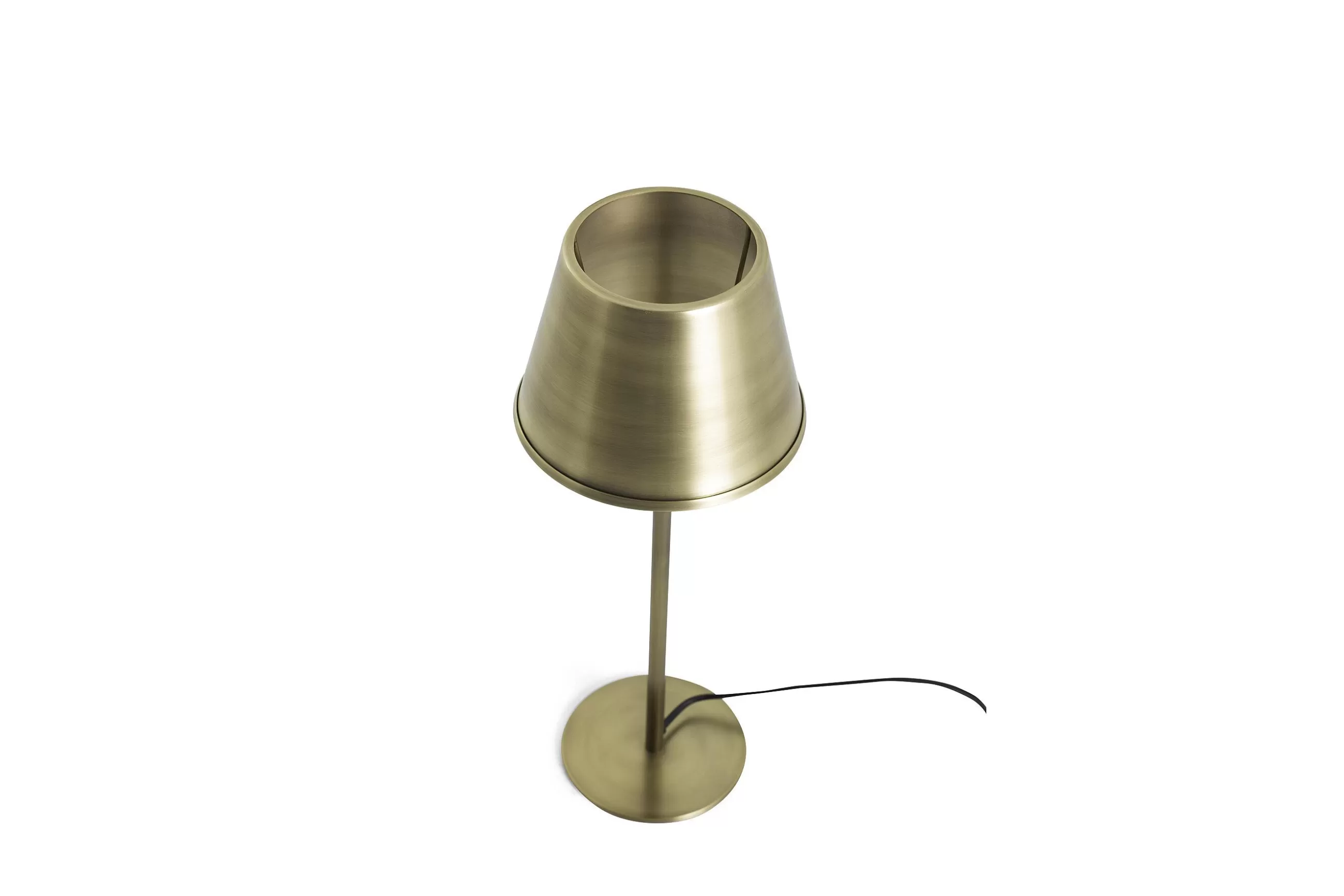 Flamant Itai, Lampe De Table Avec Abat-Jour, Laiton- Eclairage