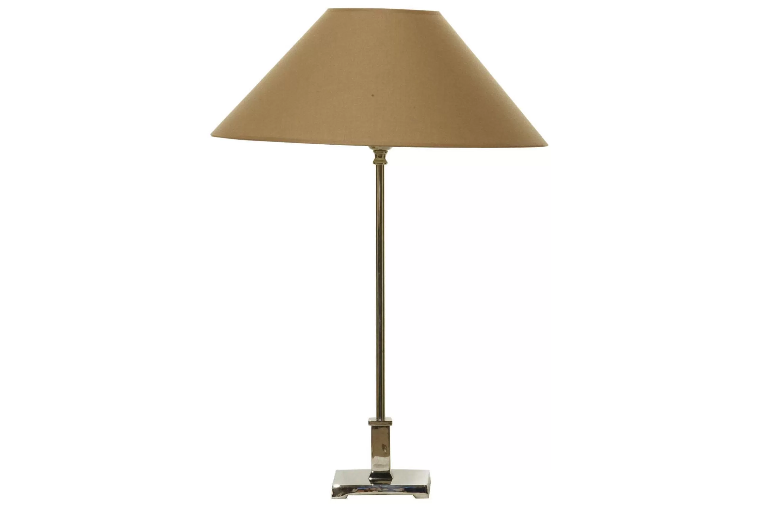 Flamant James, Lampe De Table, Laiton, Nickel- Eclairage