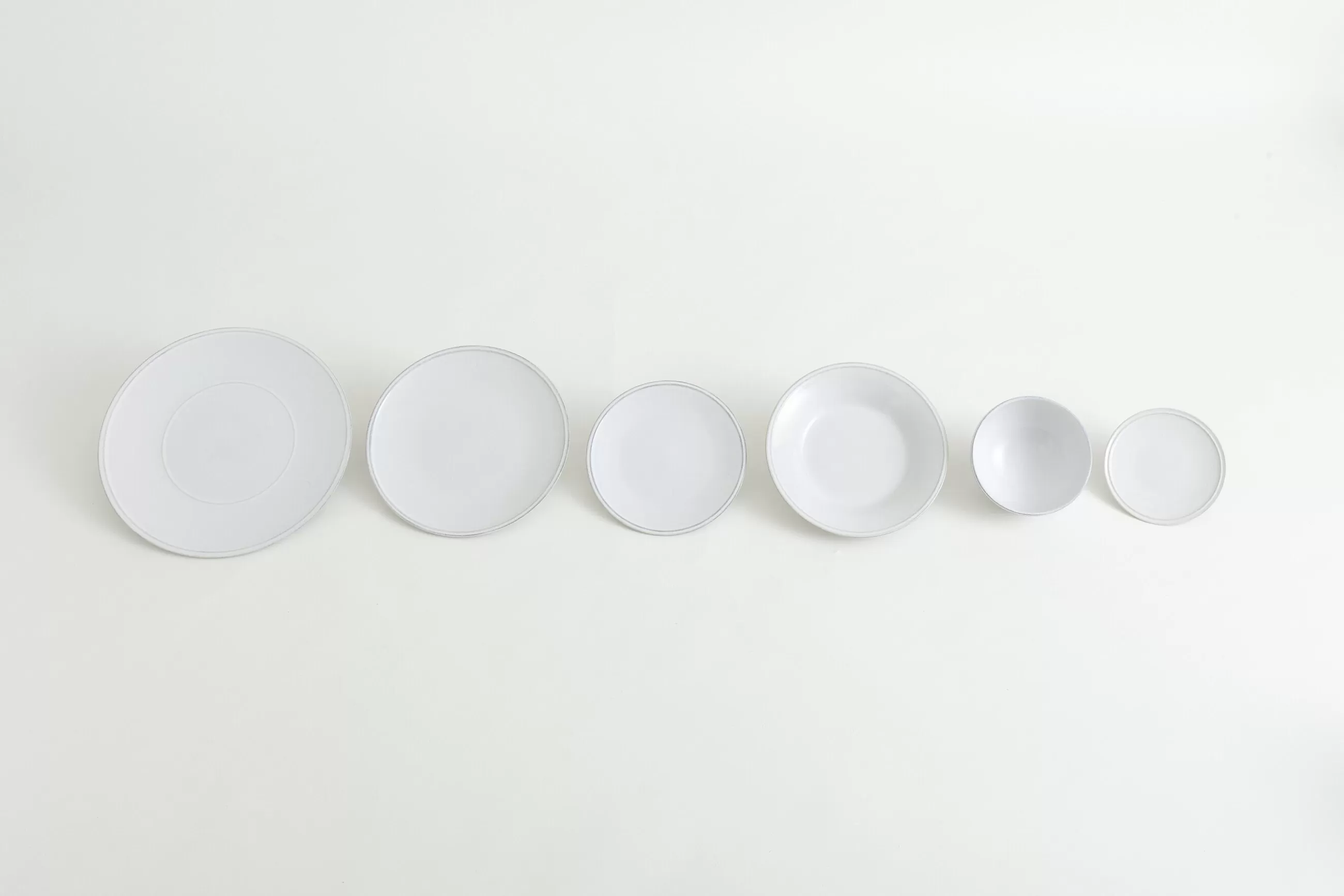 Flamant Jille, Assiette, Ceramique, Blanc, 16Cm- Assiettes, Plats Et Bols