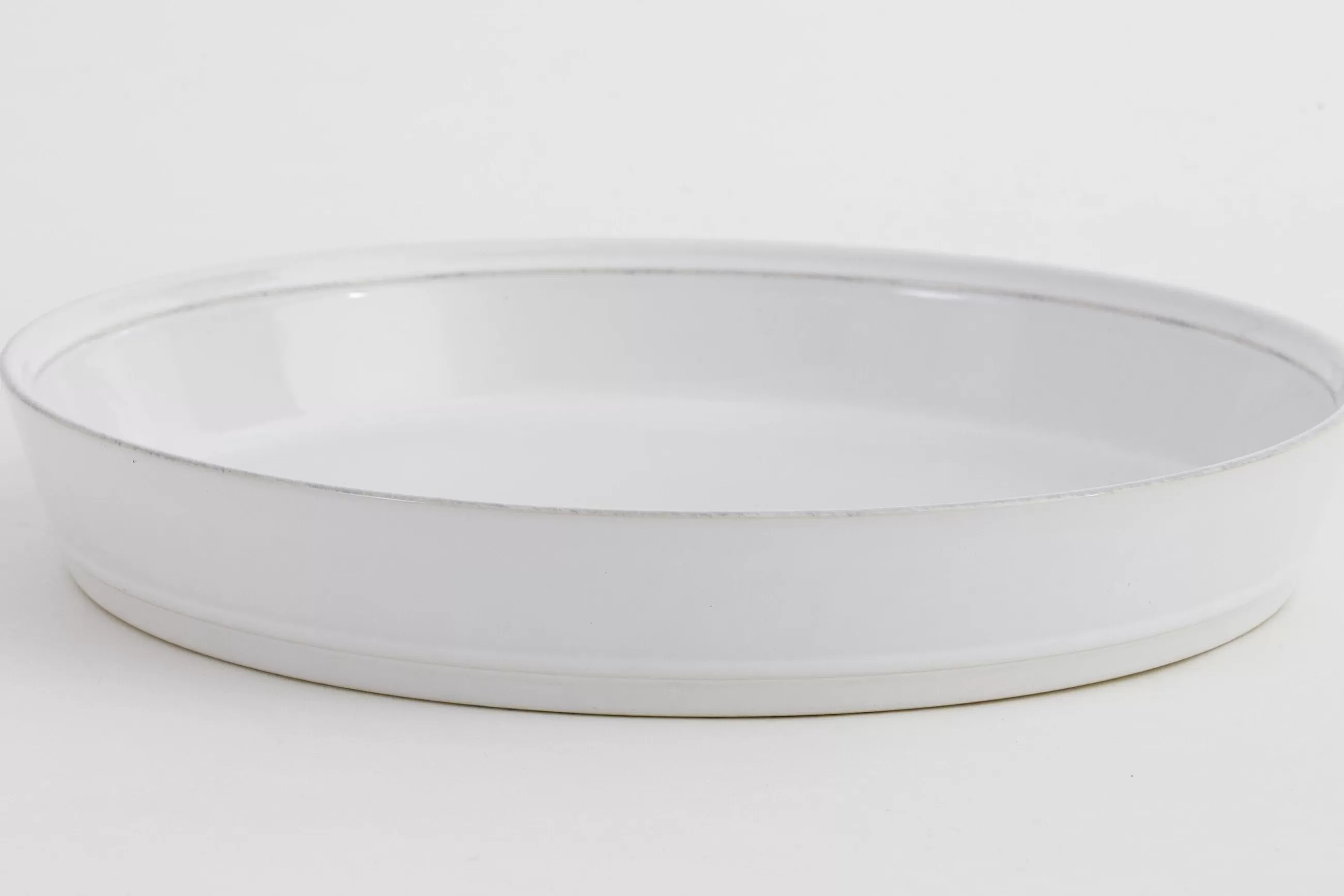 Flamant Jille, Plat A Gateau, Ceramique, Blanc, 30Cm- Accessoires