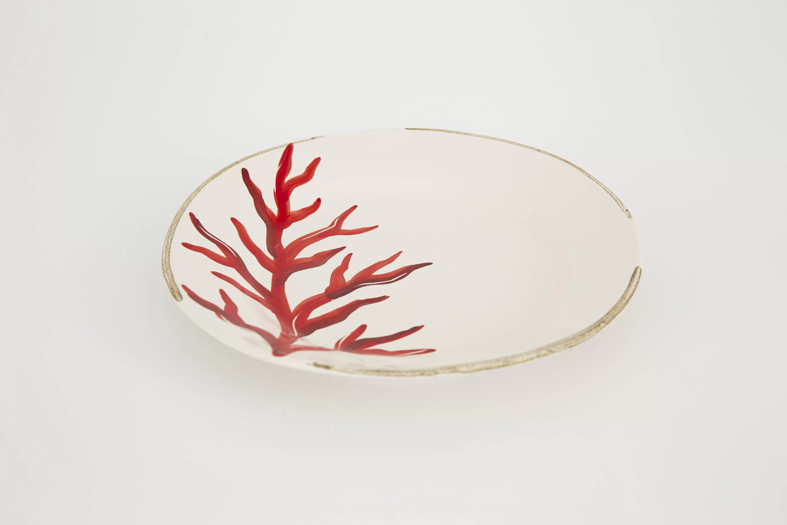 Flamant Kao, Assiette, Corail, 23 Cm- Assiettes, Plats Et Bols