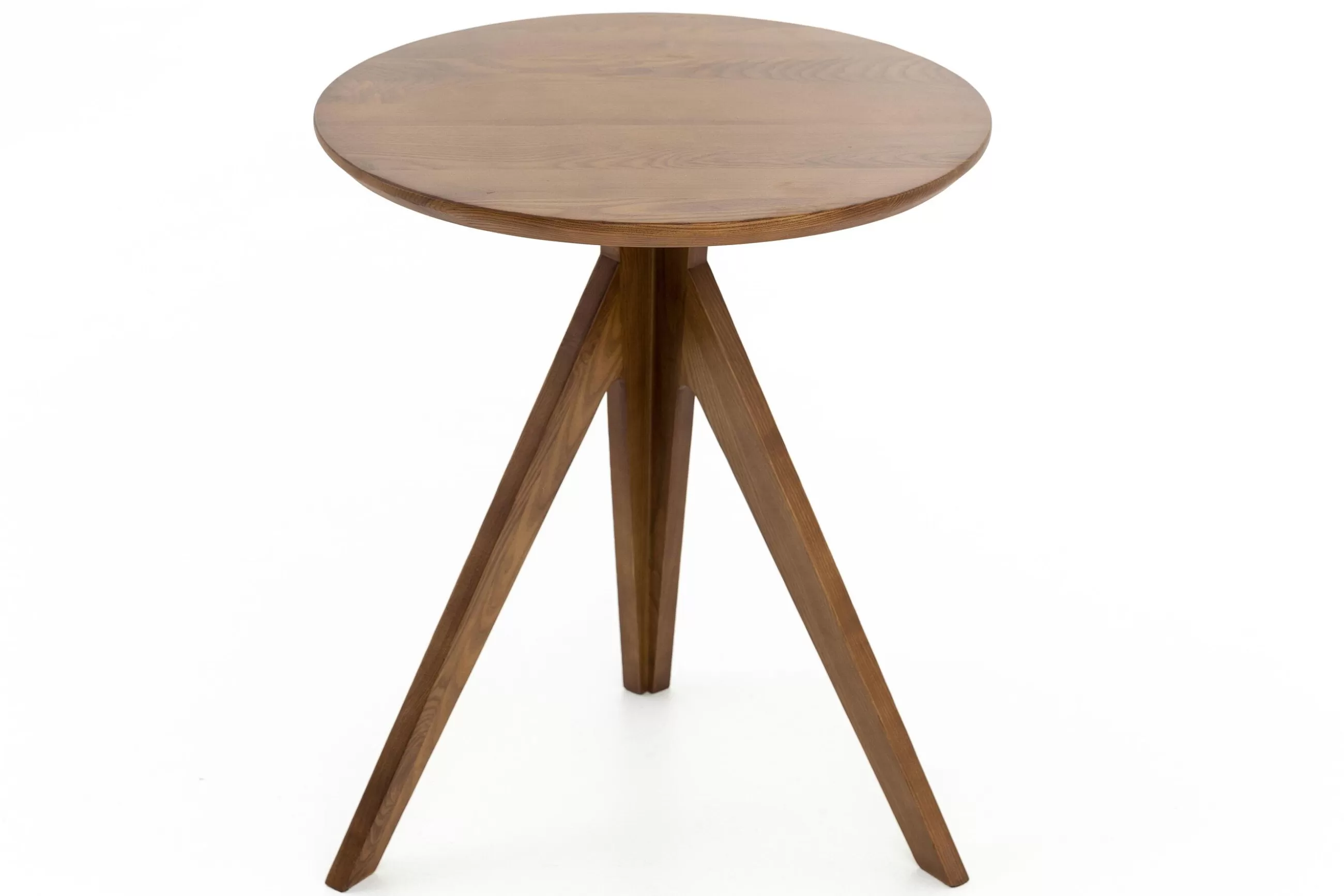 Flamant Lacey, Table D'Appoint, Bois, Ronde- Table A Cafe