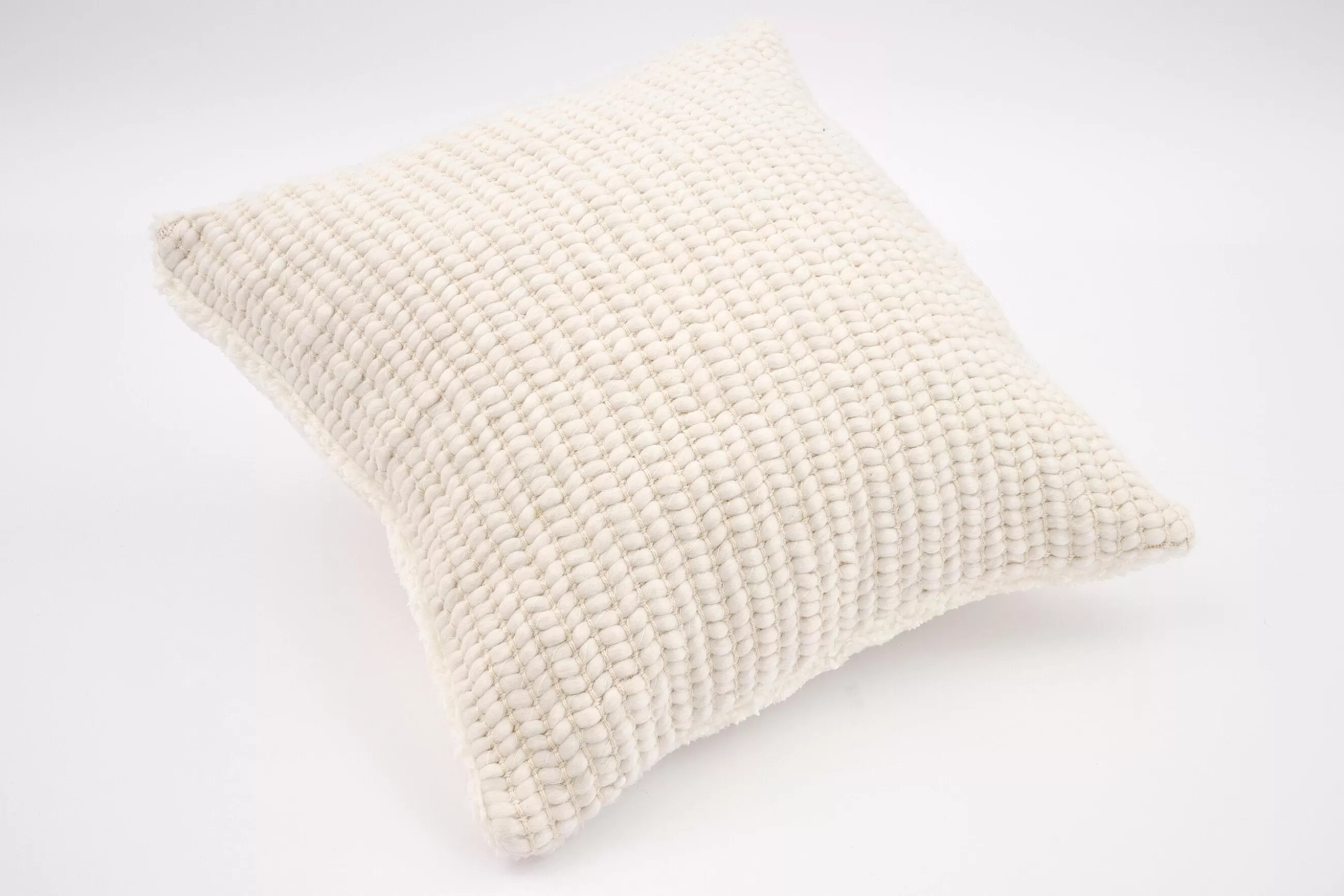 Flamant Lasana, Coussin, Blanc Casse- Textiles De Maison