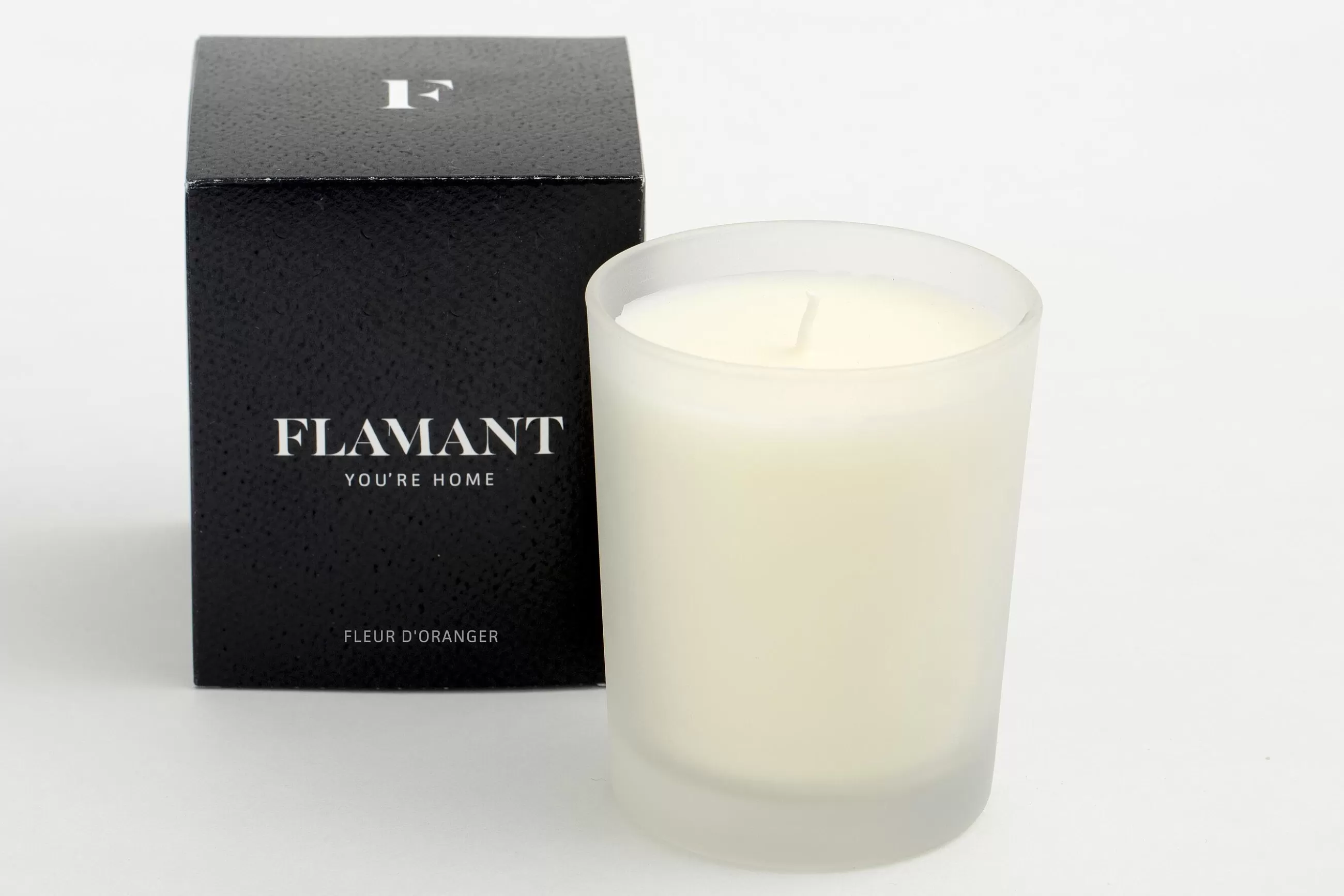 Flamant Lin, Bougie Parfumee, Fleur D'Oranger- Décoration