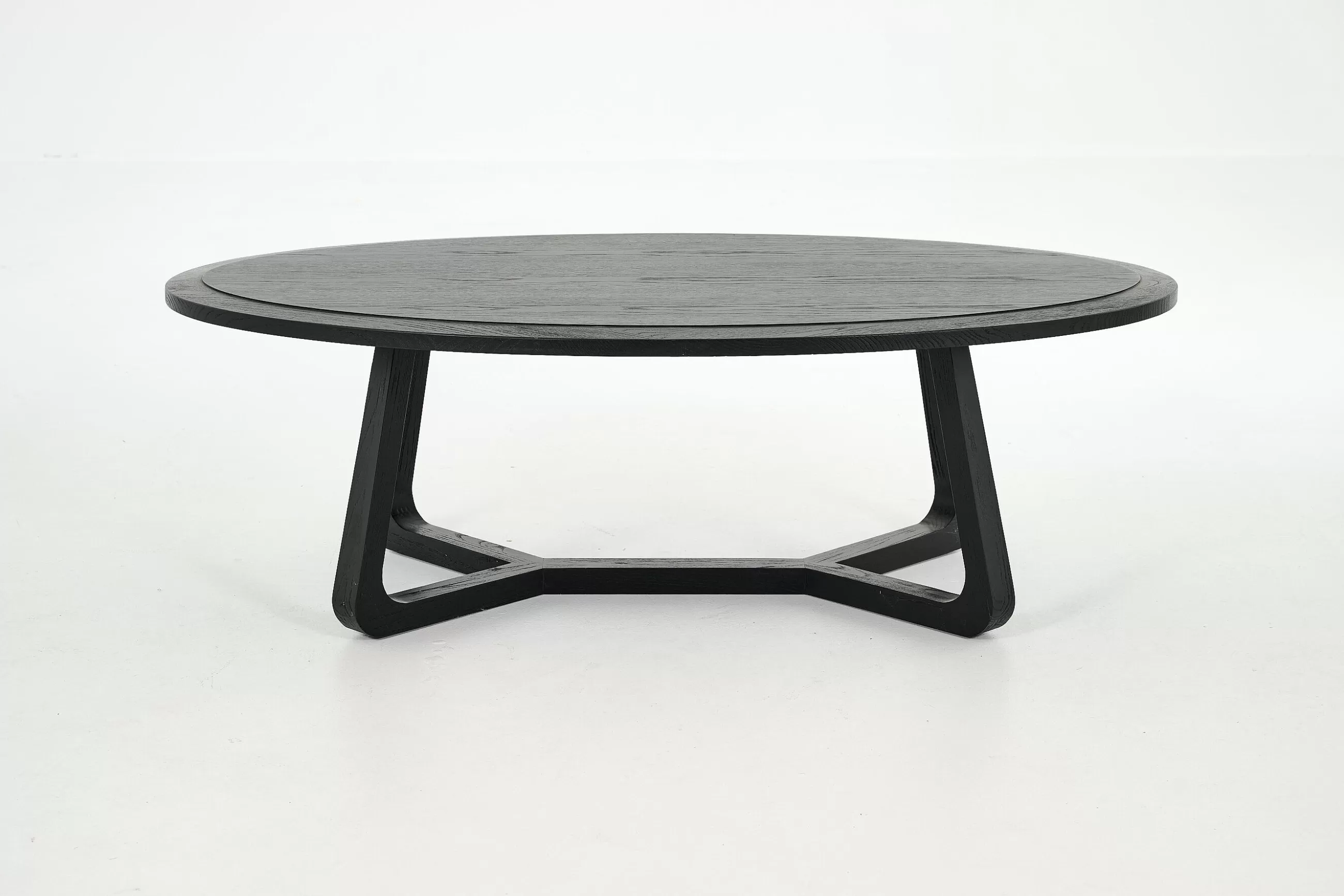 Flamant Livy, Table Basse, Ovale, Noir, L- Table A Cafe