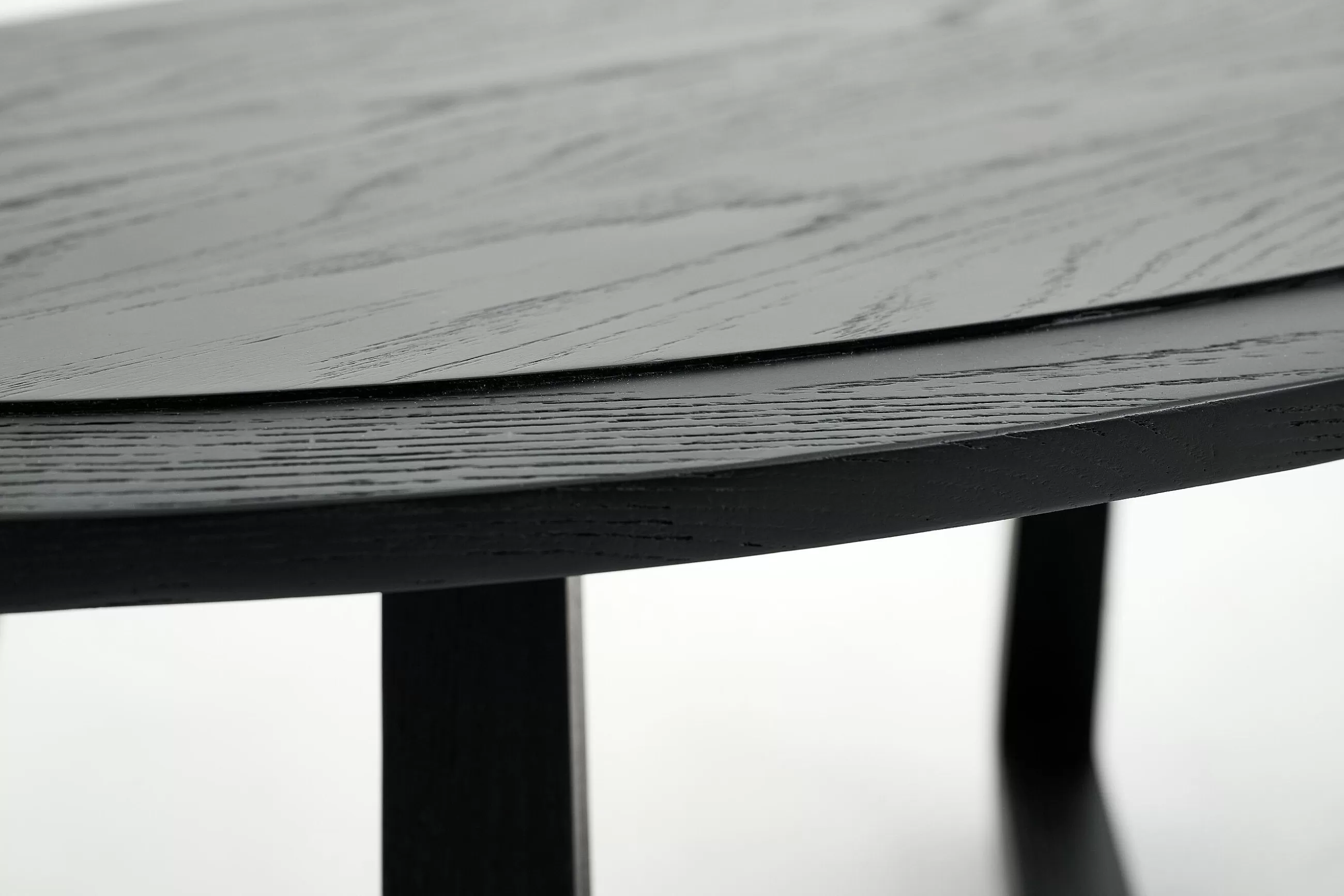 Flamant Livy, Table Basse, Ovale, Noir, S- Table A Cafe