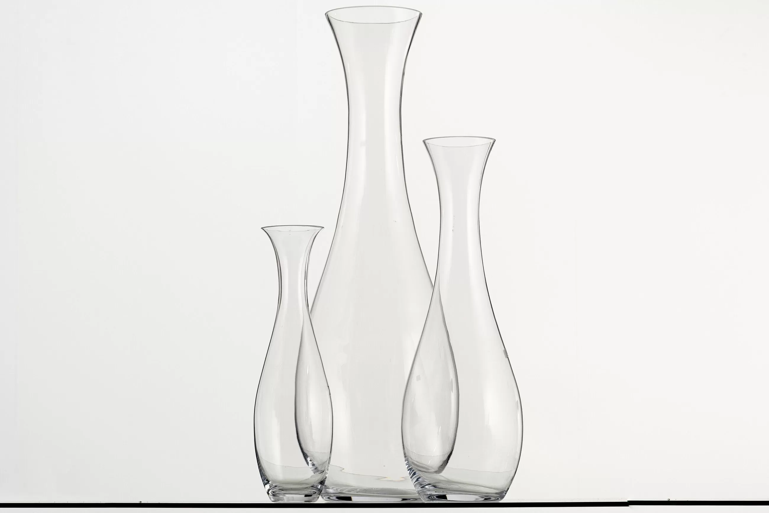 Flamant Lolla, Vase, Verre, H40- Décoration