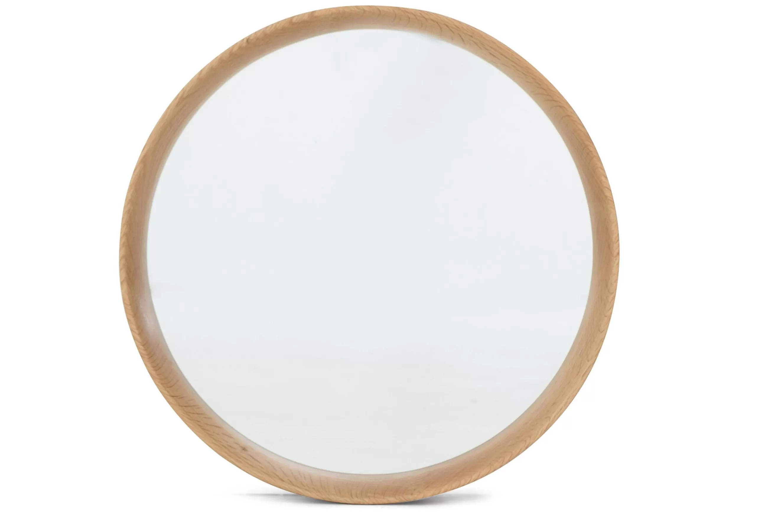 Flamant Lucente, Miroir, Chene, Rond, 46Cm- Décoration