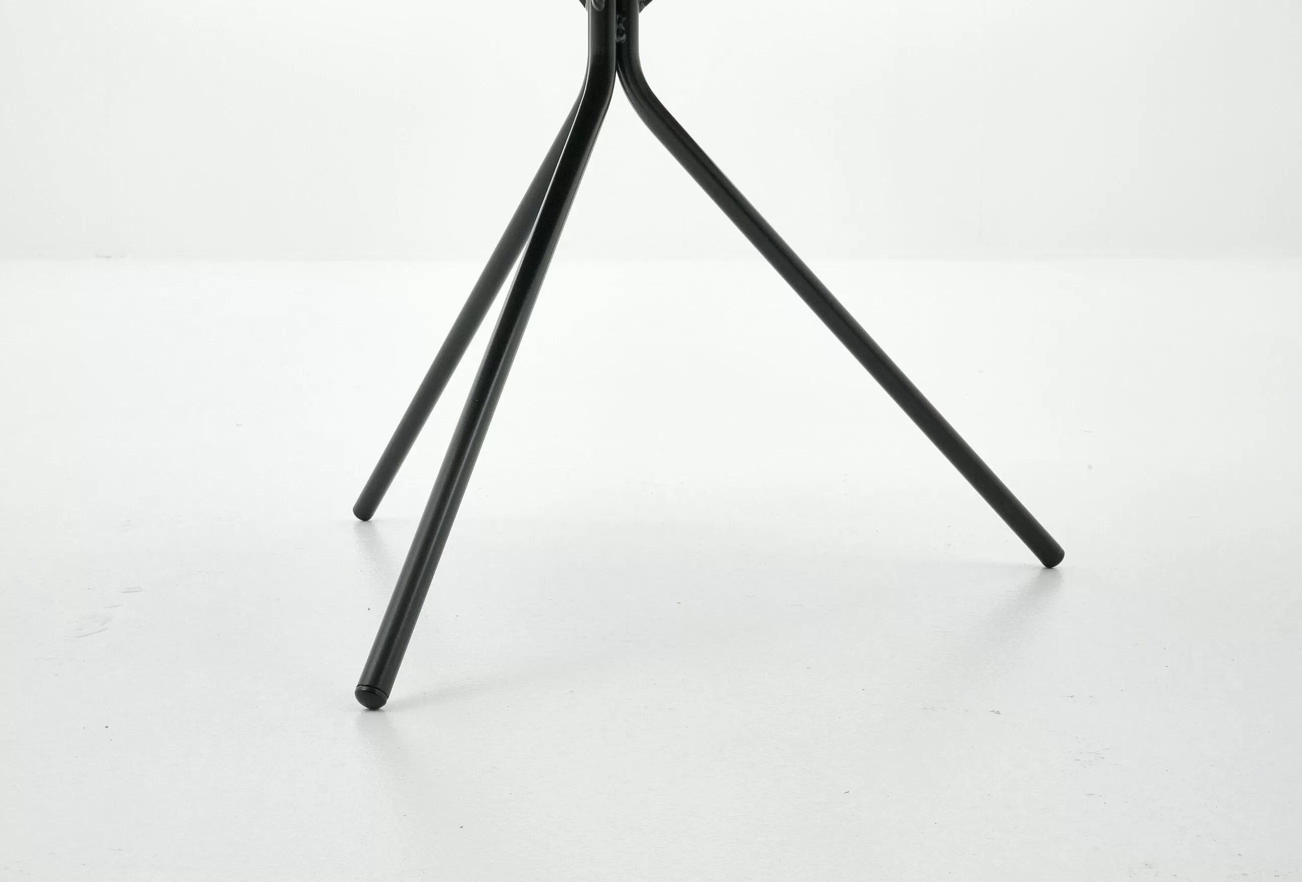 Flamant Madison, Table D'Appoint, Chene Et Metal, Ronde, 60 Cm, Marron Clair- Table A Cafe