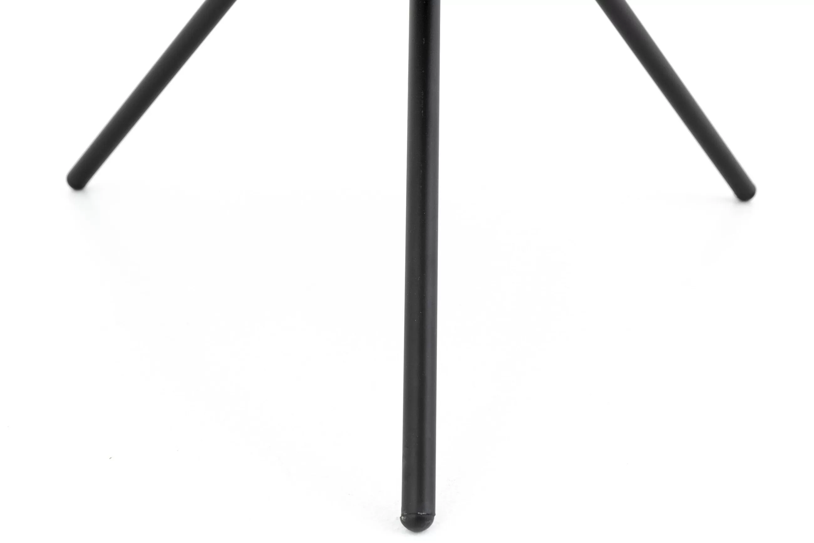 Flamant Madison, Table D'Appoint, Chene Et Metal, Ronde, 60 Cm, Marron Fonce- Table A Cafe