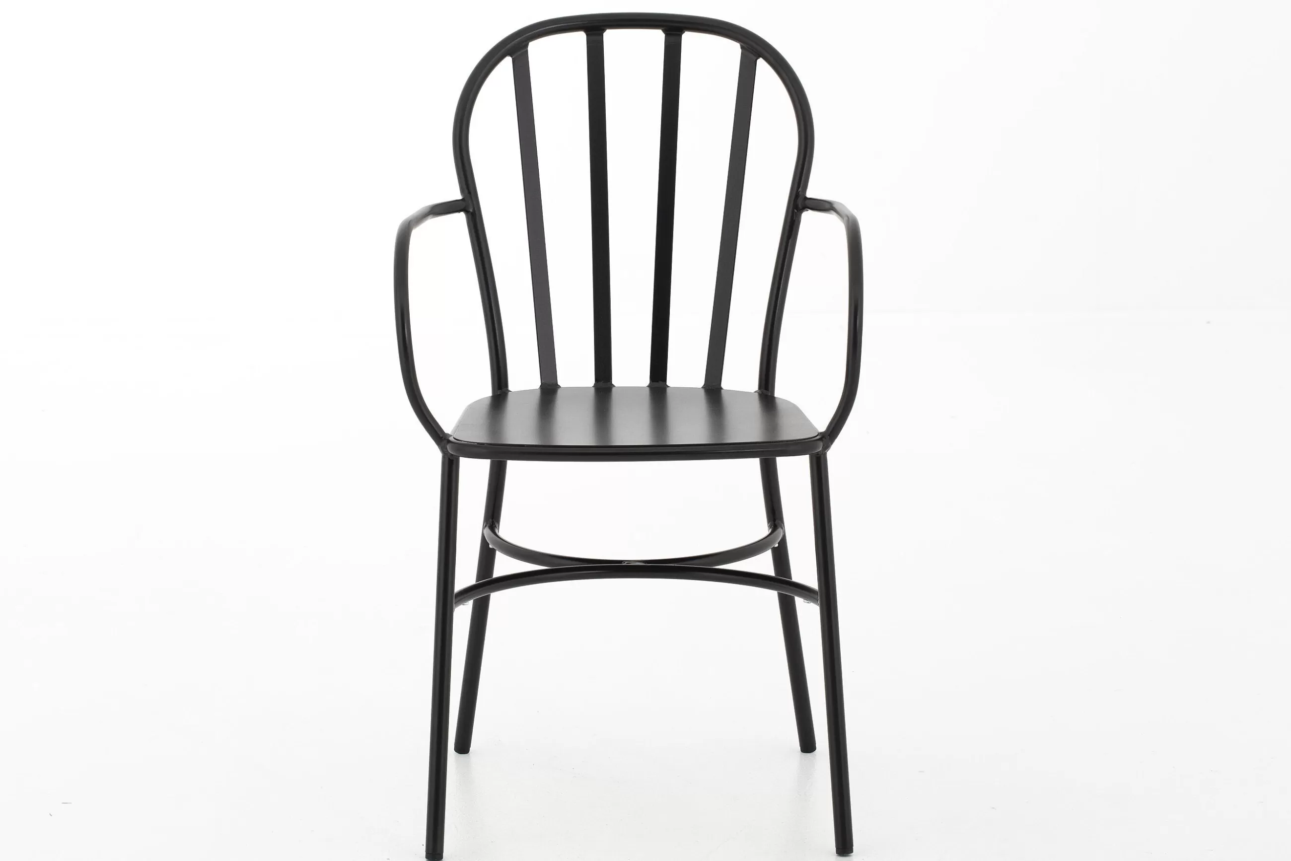 Flamant Marian, Chaise De Jardin, Noir- Chaises De Jardin