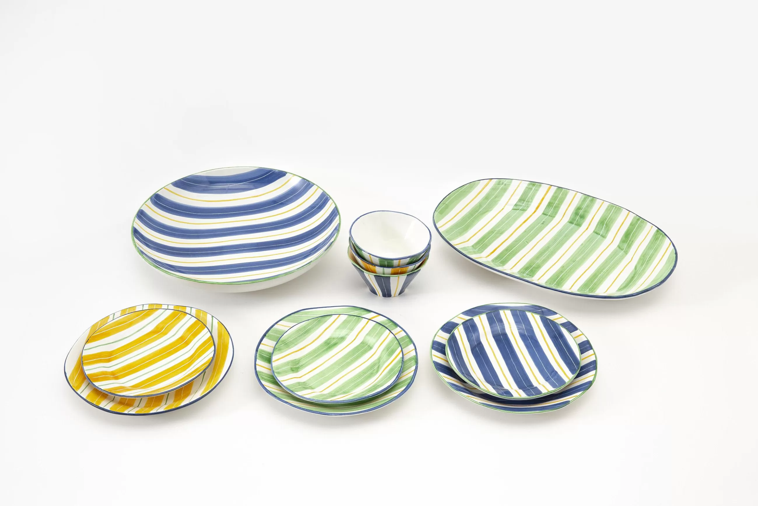 Flamant Nanna, Assiette, 23 Cm, Jaune- Assiettes, Plats Et Bols