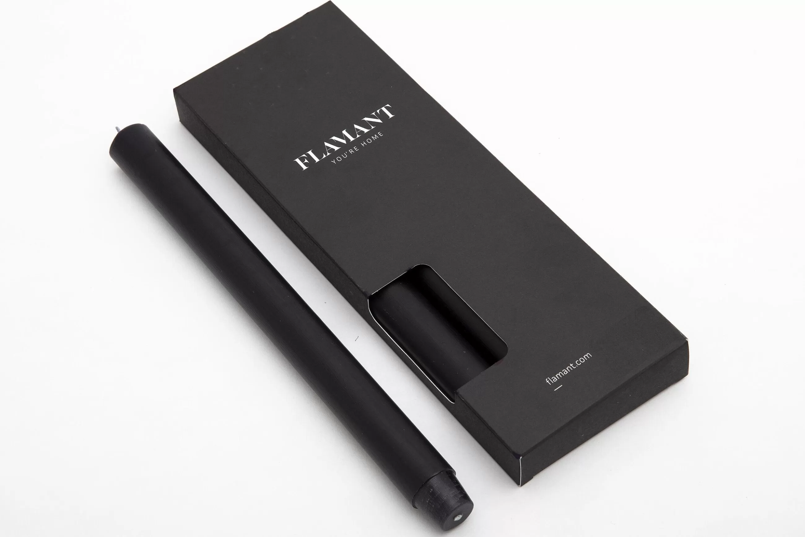 Flamant Nell, Bougie De Table, Couleur Noir, Lot De 4- Décoration