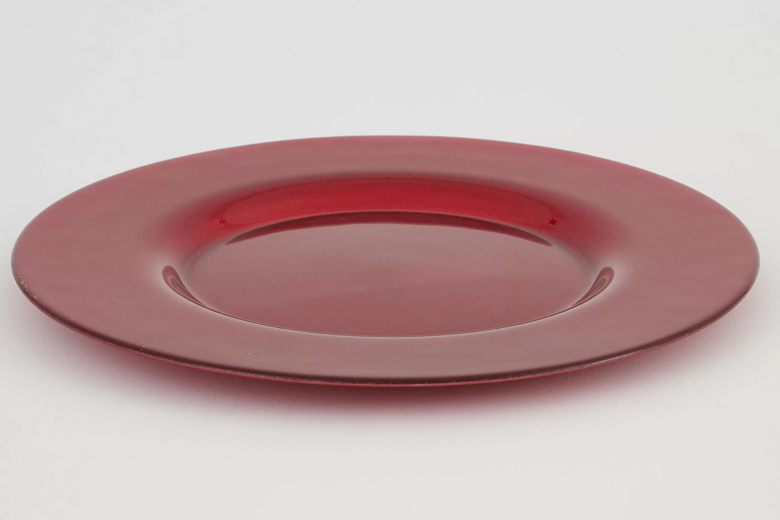 Flamant Pacelle, Assiette, Verre, Rouge- Assiettes, Plats Et Bols