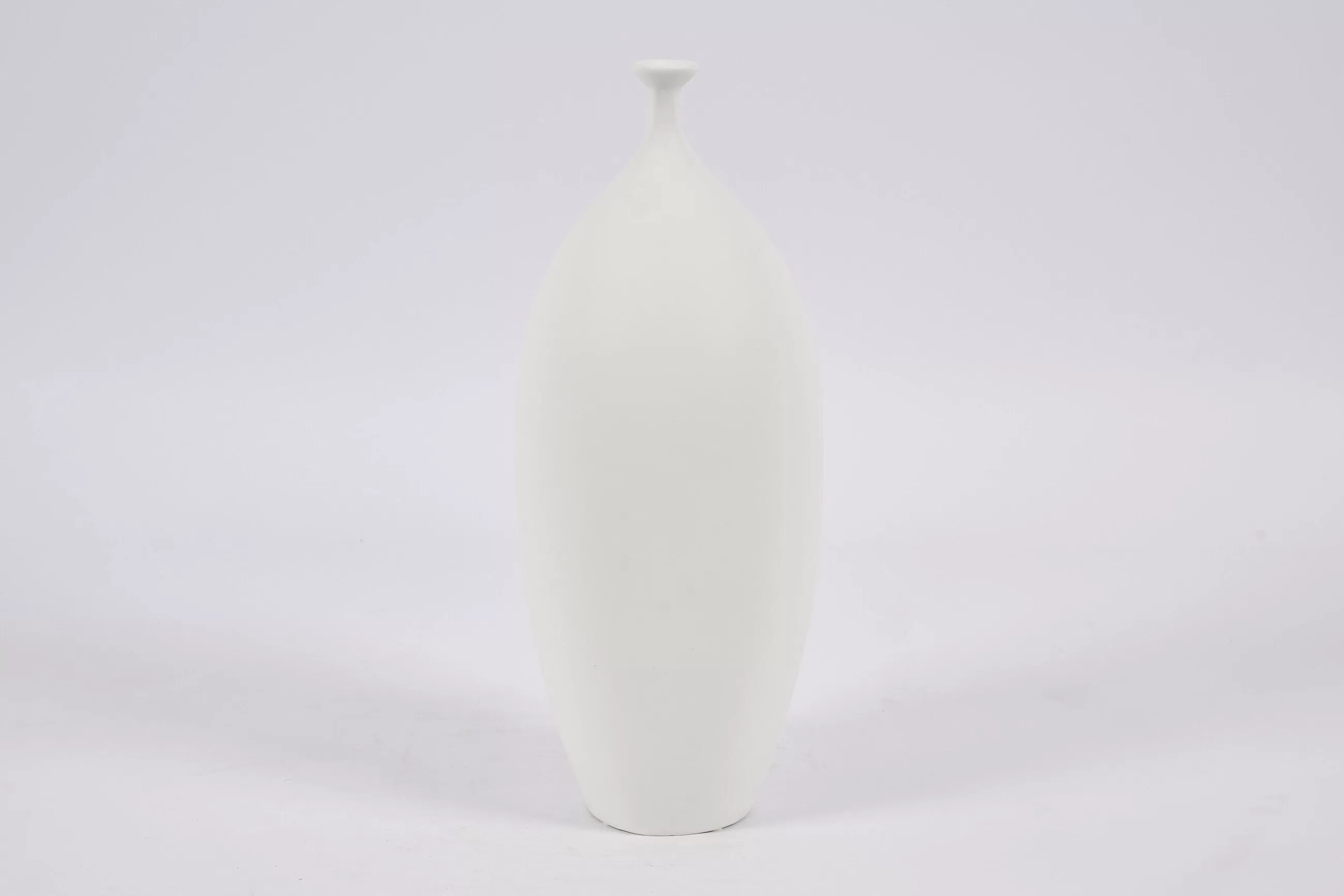 Flamant Regina, Vase, Ceramique, Blanc, Modele 1- Décoration