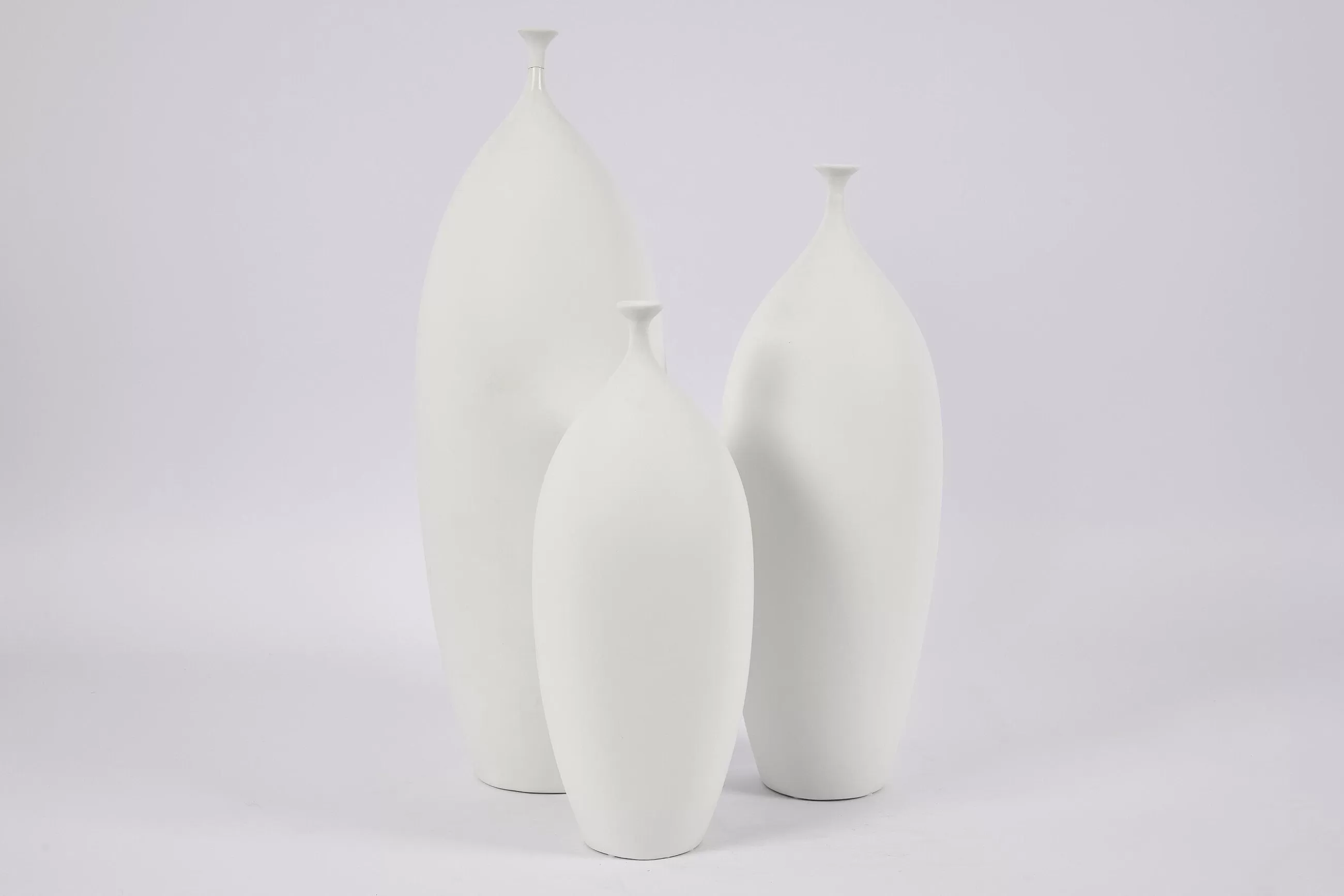 Flamant Regina, Vase, Ceramique, Blanc, Modele 2- Décoration