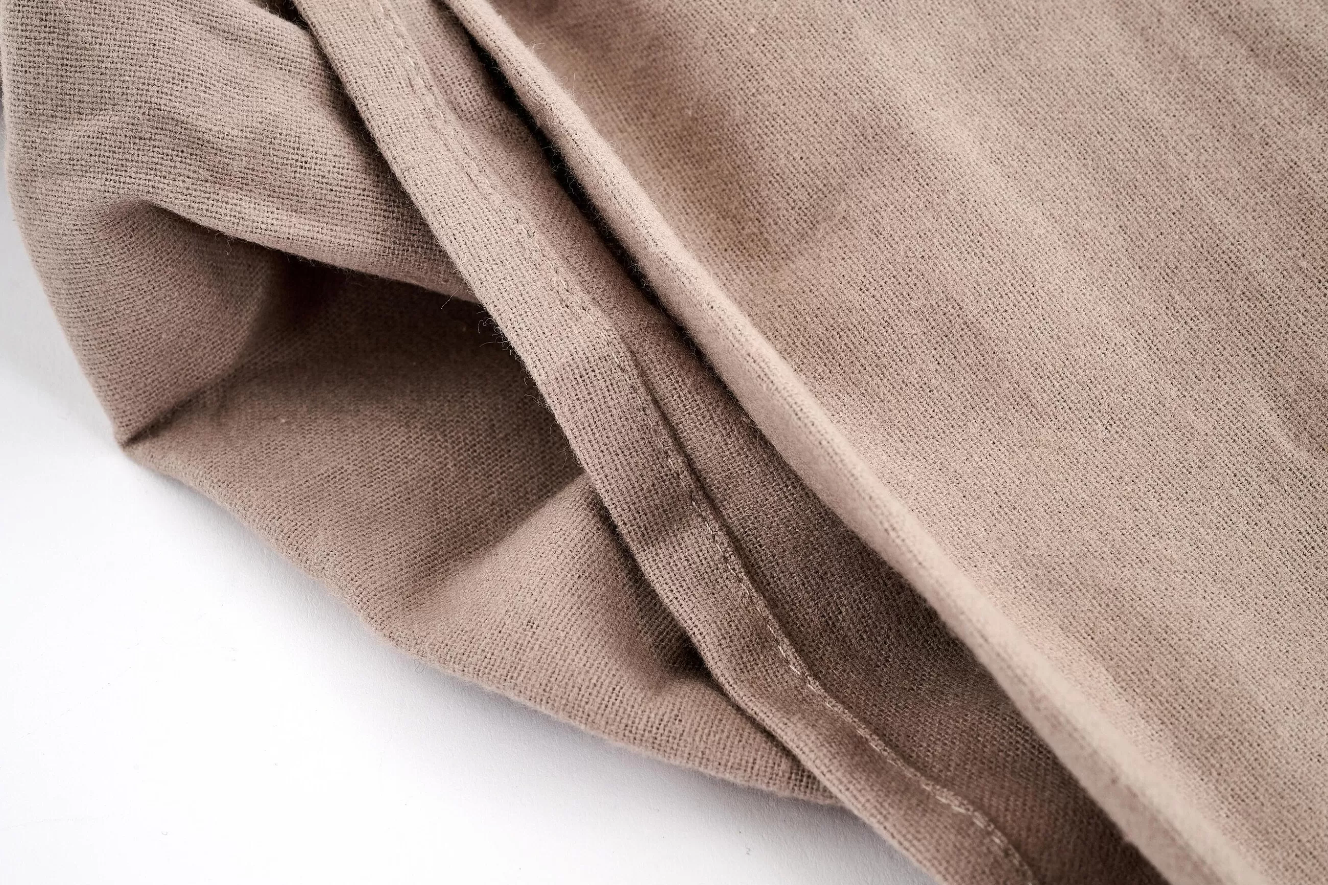 Flamant Stefano, Housse De Couette, 240X220, Mudstone, Taies D'Oreiller Non Incluses- Draps De Lit