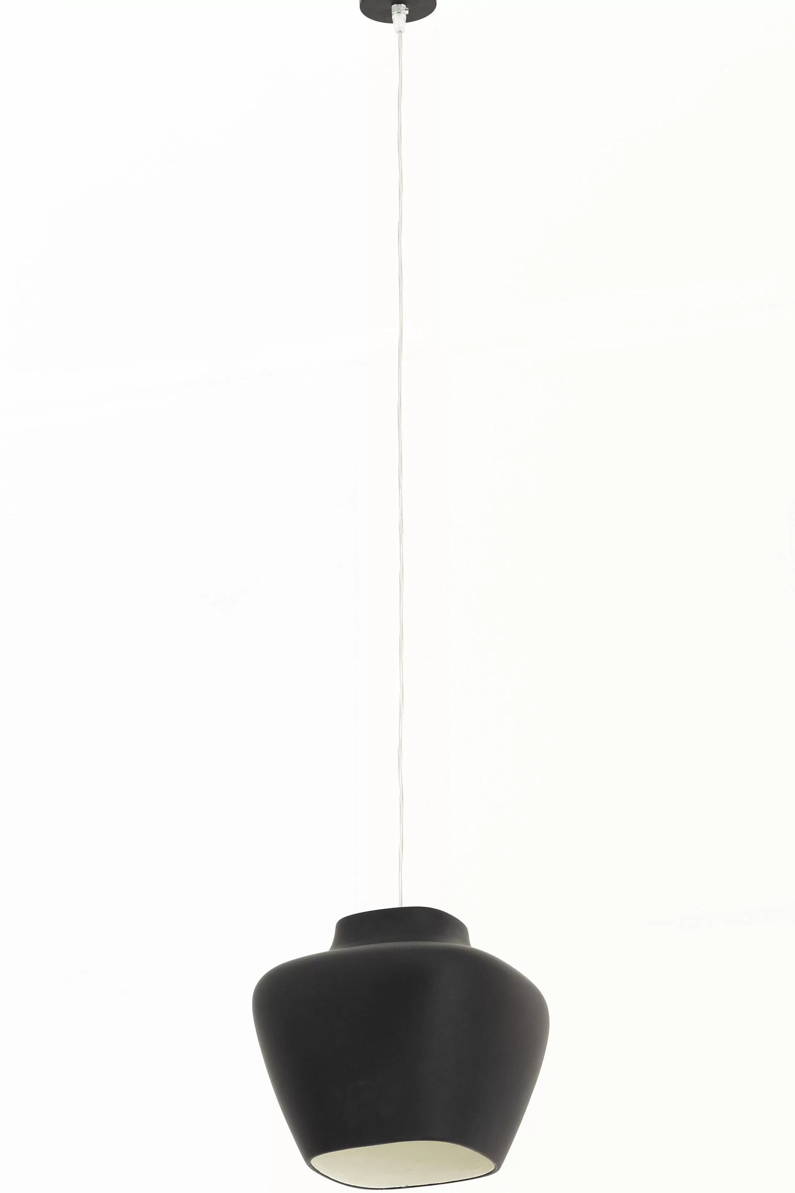 Flamant Wyatt, Lampe A Suspension, Noir/Blanc, Modele 1- Eclairage