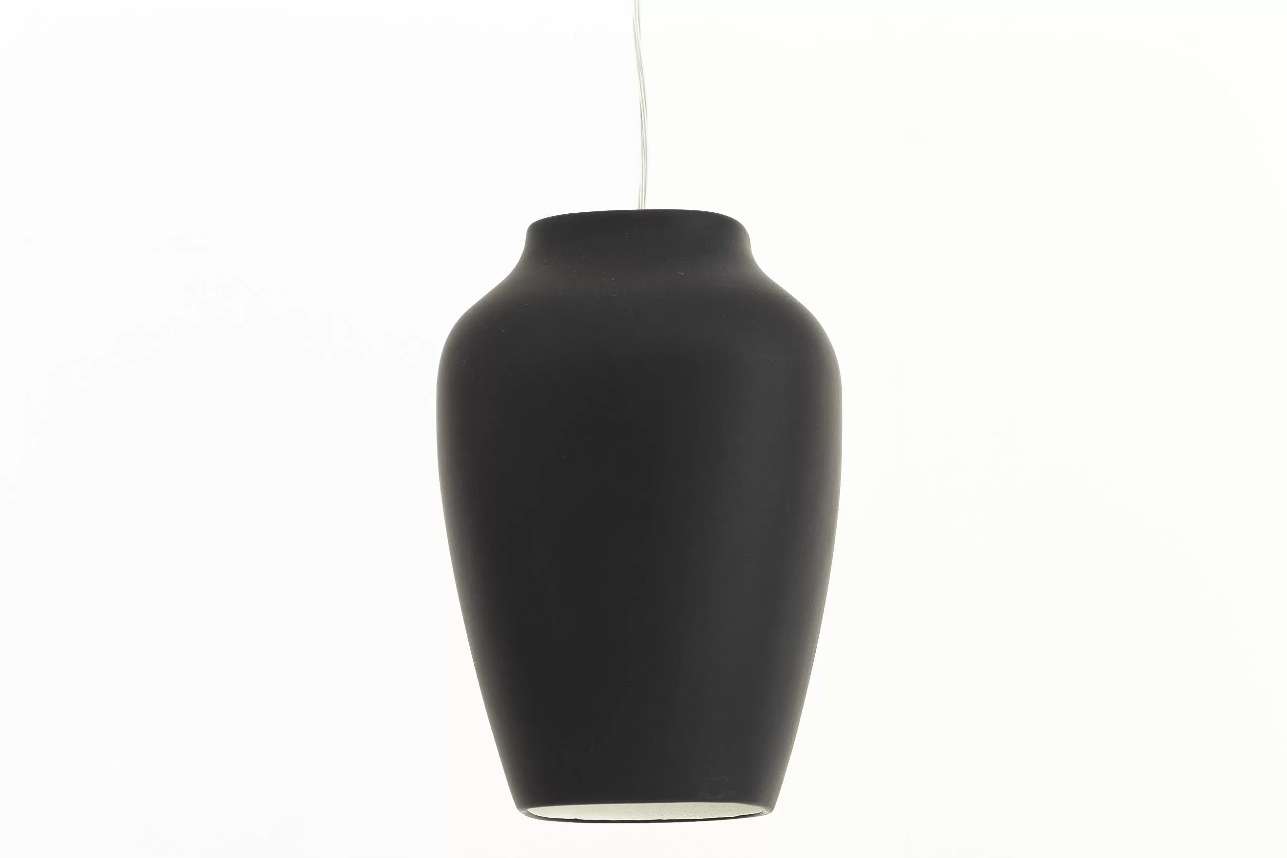 Flamant Wyatt, Lampe A Suspension, Noir/Blanc, Modele 2- Eclairage