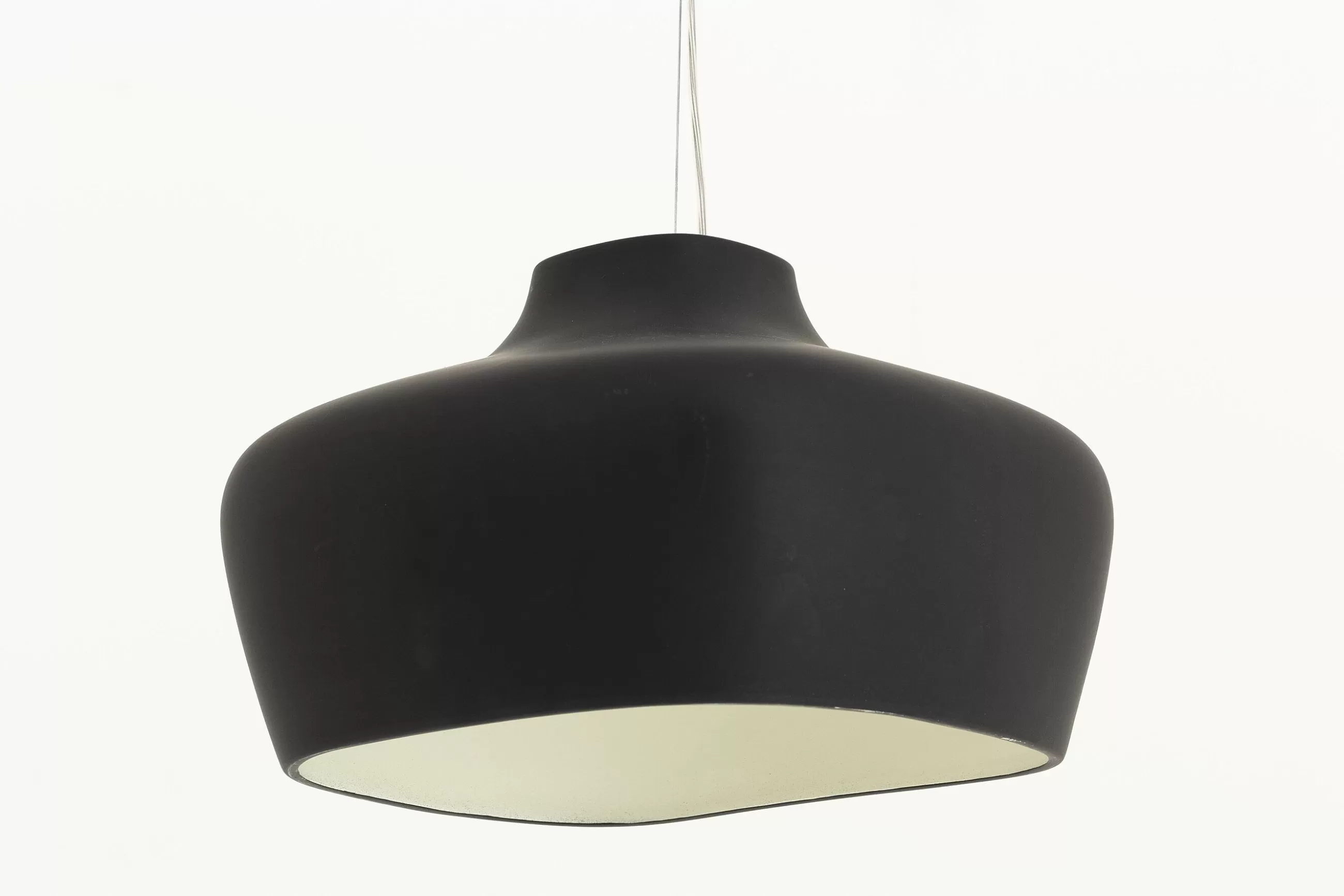 Flamant Wyatt, Lampe A Suspension, Noir/Blanc, Modele 3- Eclairage