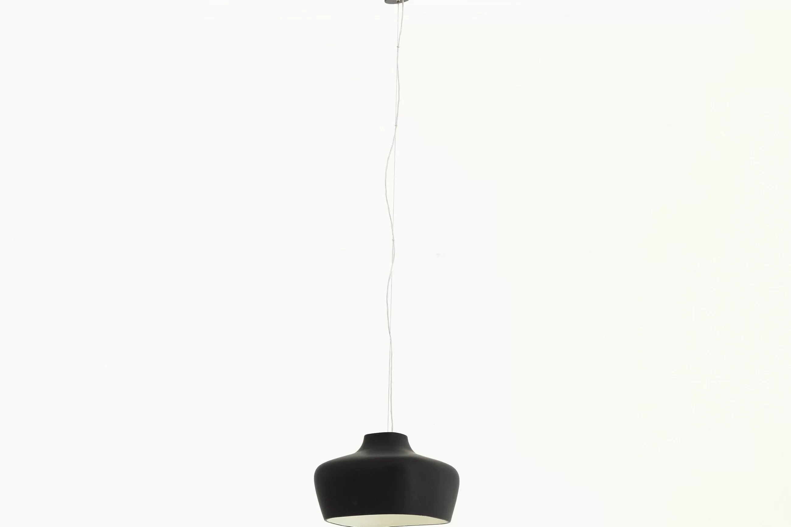 Flamant Wyatt, Lampe A Suspension, Noir/Blanc, Modele 3- Eclairage